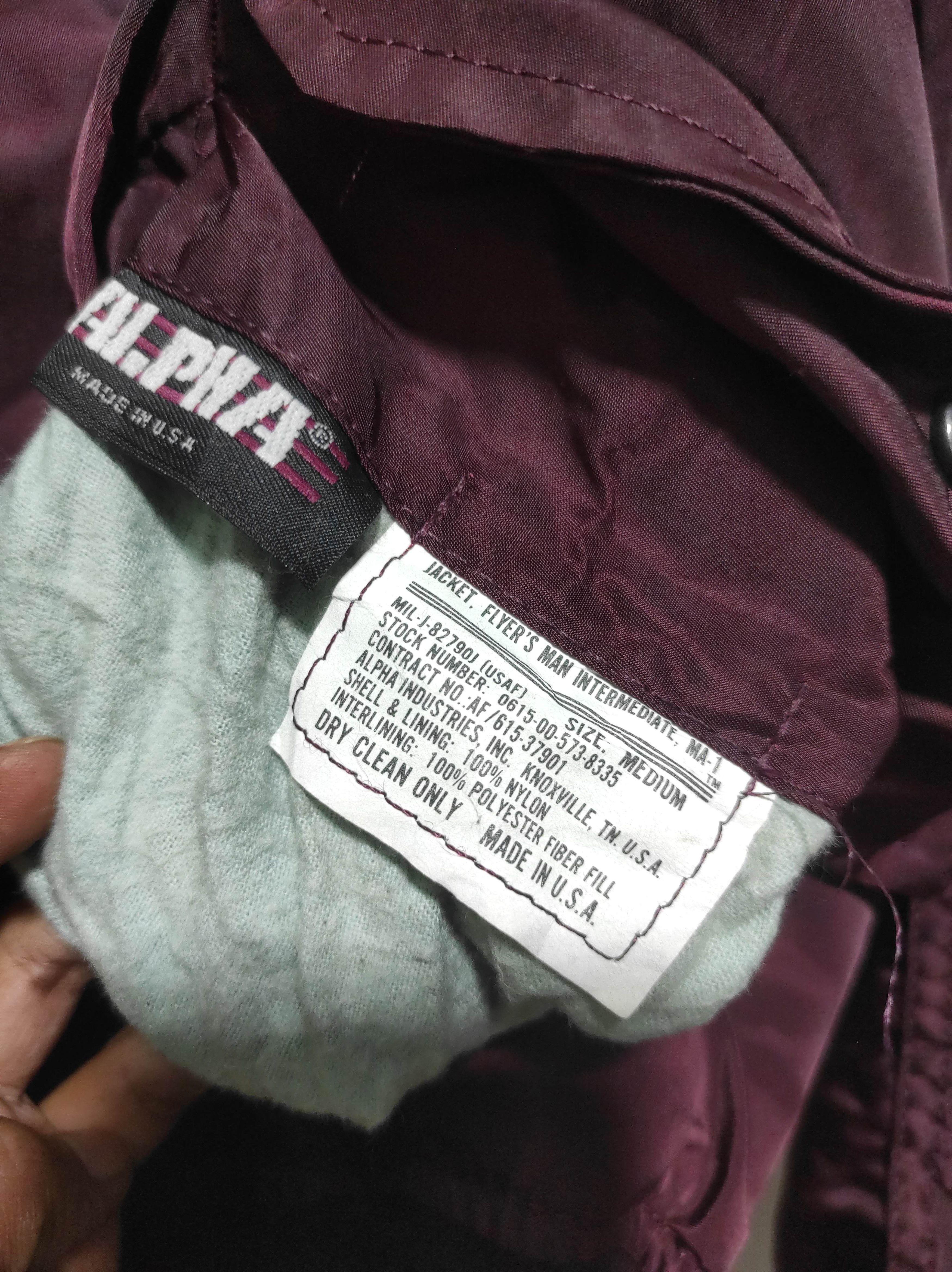 Alpha Industries Vintage Alpha Industries Riversible MA-1 Bomber Jacket Size US M / EU 48-50 / 2 - 8 Thumbnail