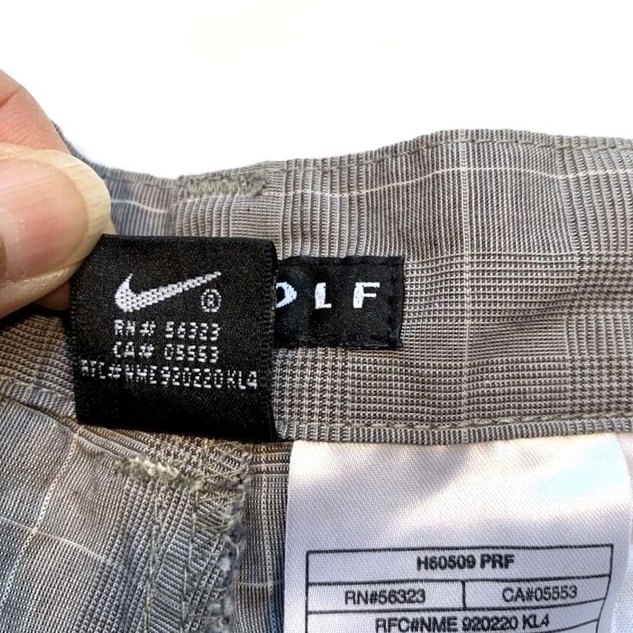 Nike Nike Golf Chino Shorts Men 32 Pleated Plaid 100% Cotton Gray NEW Size US 32 / EU 48 - 7 Thumbnail