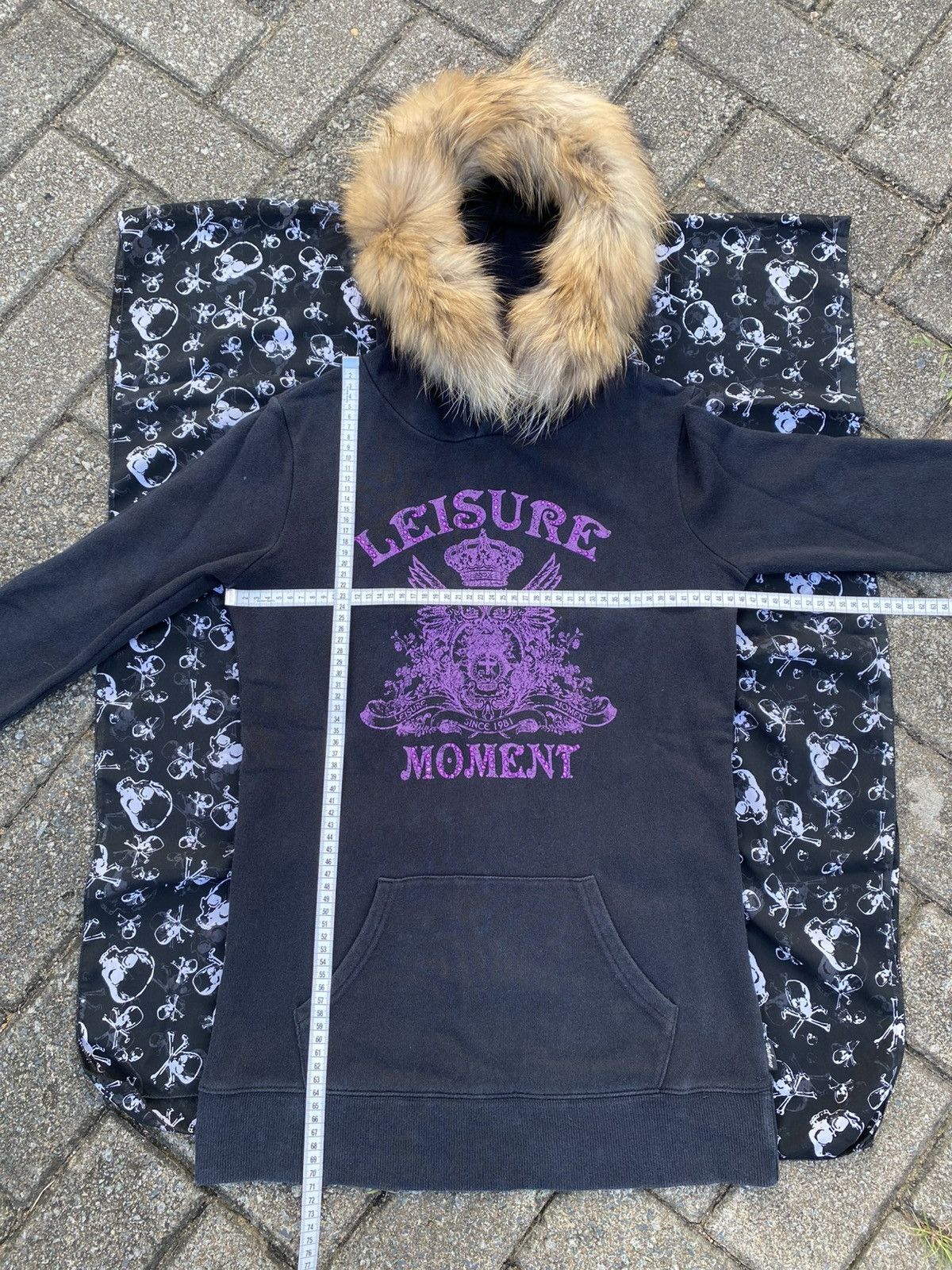 Japanese Brand Japanese Brand Fur Hoodie Poem Style Size M / US 6-8 / IT 42-44 - 19 Thumbnail