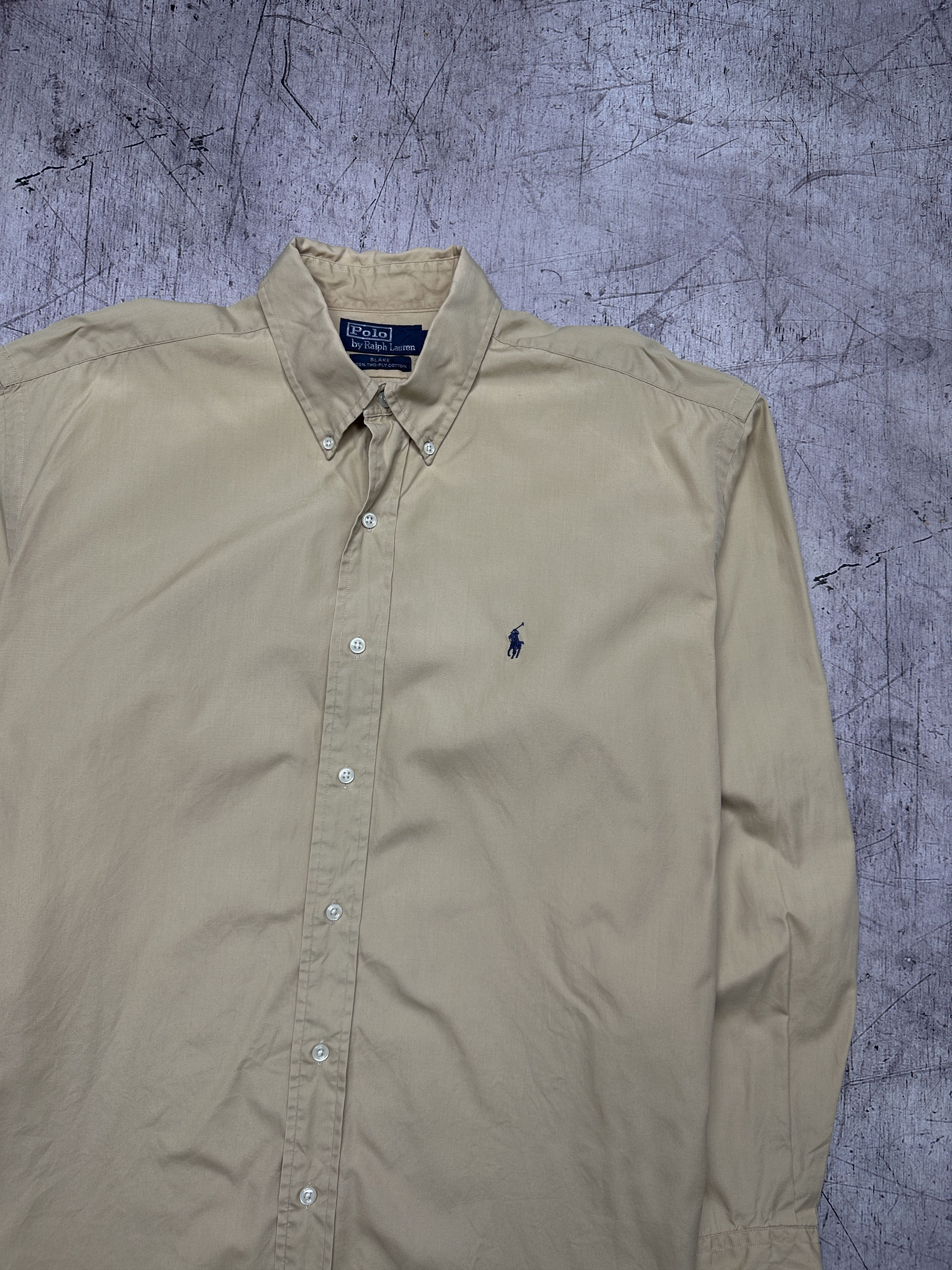Polo Ralph Lauren Polo Ralph Lauren Vintage Mens Long Sleeve Shirt Size US L / EU 52-54 / 3 - 2 Thumbnail
