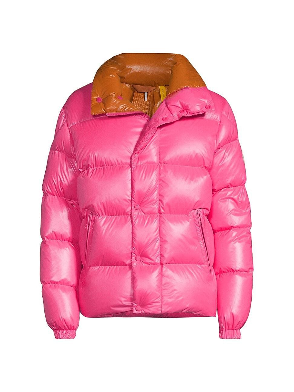 image of Moncler Genius Moncler 1952 Genius Dervo High-Neck Puffer in Pink, Men's (Size 2XL)