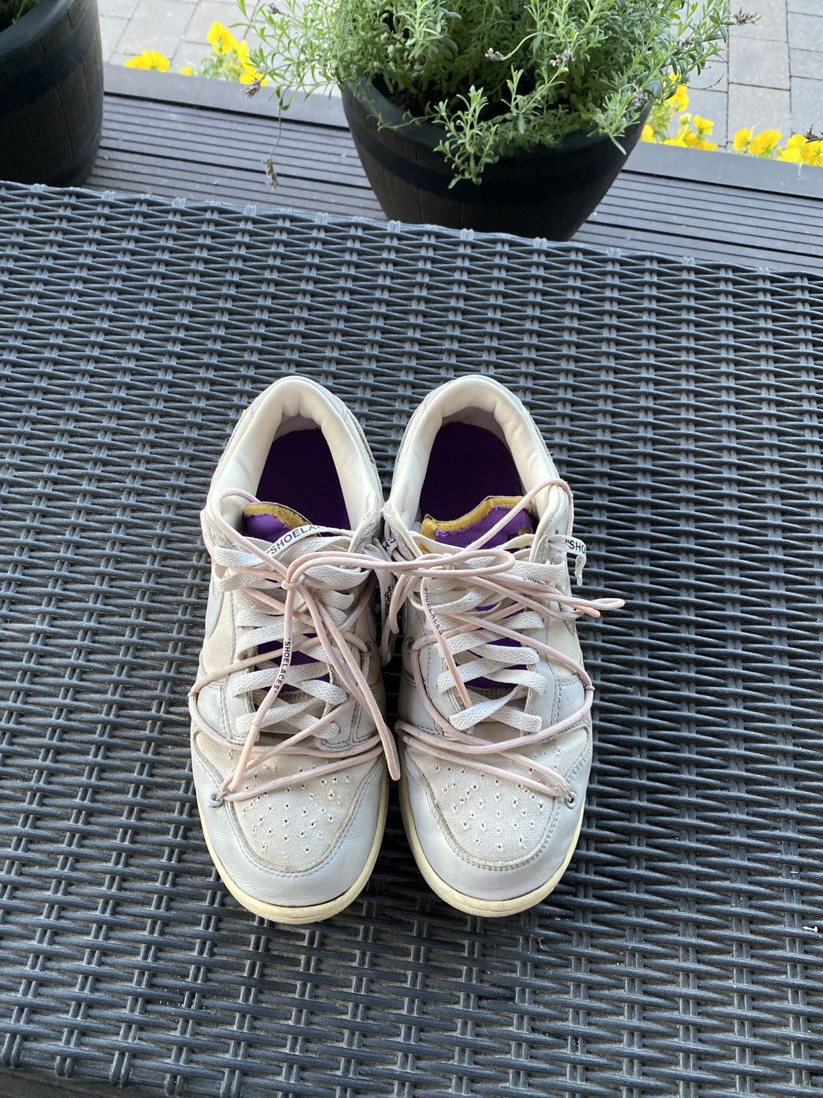 Nike × Off-White Nike dunk off white lot 24 Size US 9.5 / EU 42-43 - 4 Thumbnail