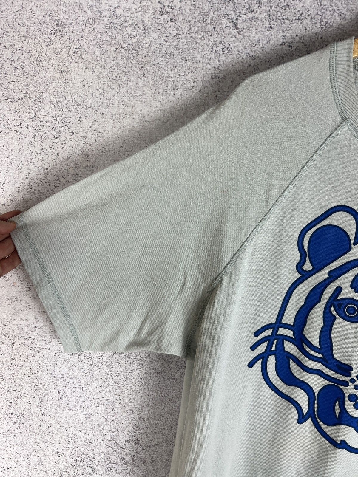 Kenzo KENZO Tiger Big Logo Oversized Fit Tee Size US L / EU 52-54 / 3 - 6 Thumbnail