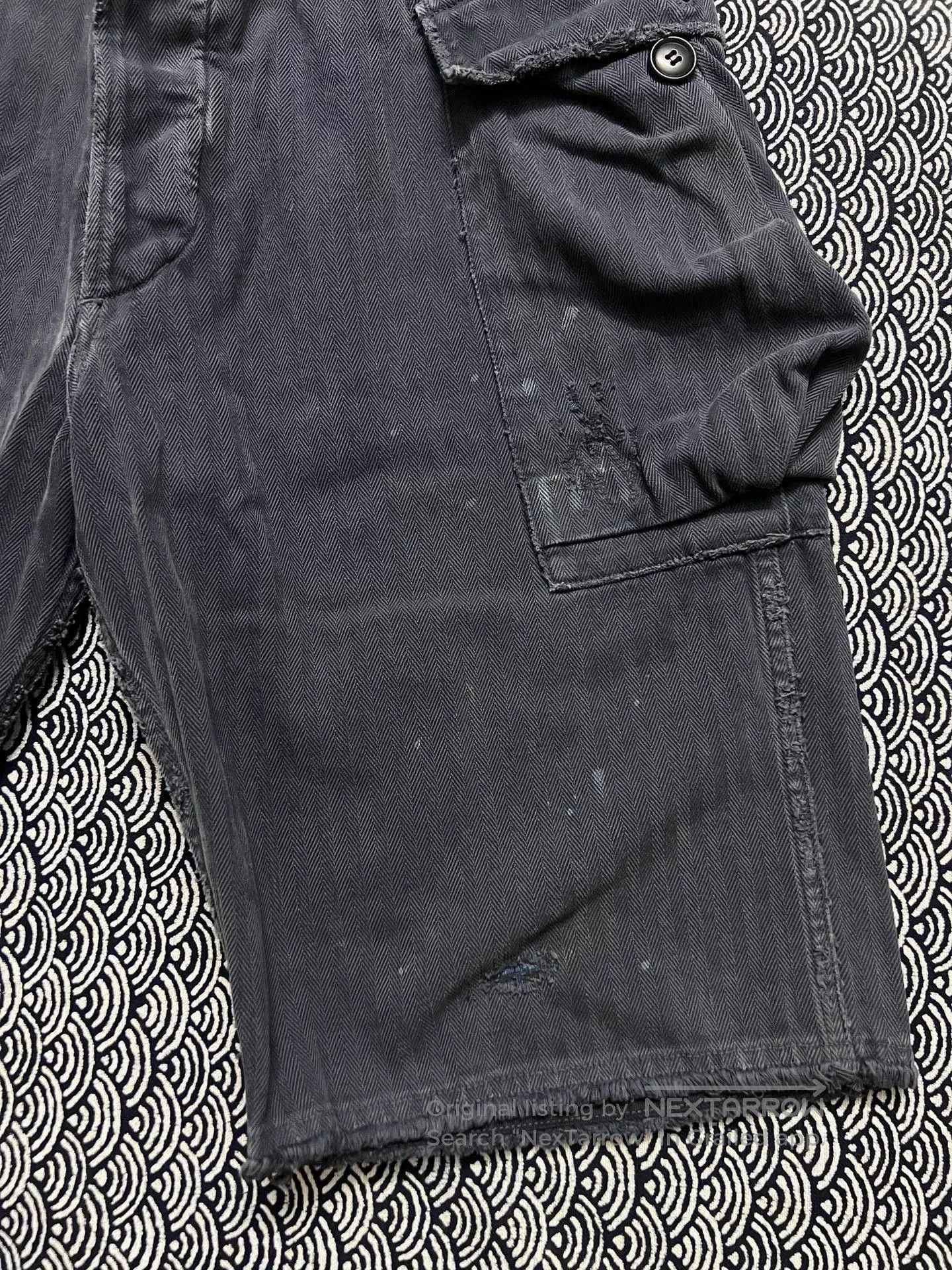 Visvim visvim 20SS Splatter Distressed Cargo Shorts. Size US 26 / EU 42 - 4 Thumbnail