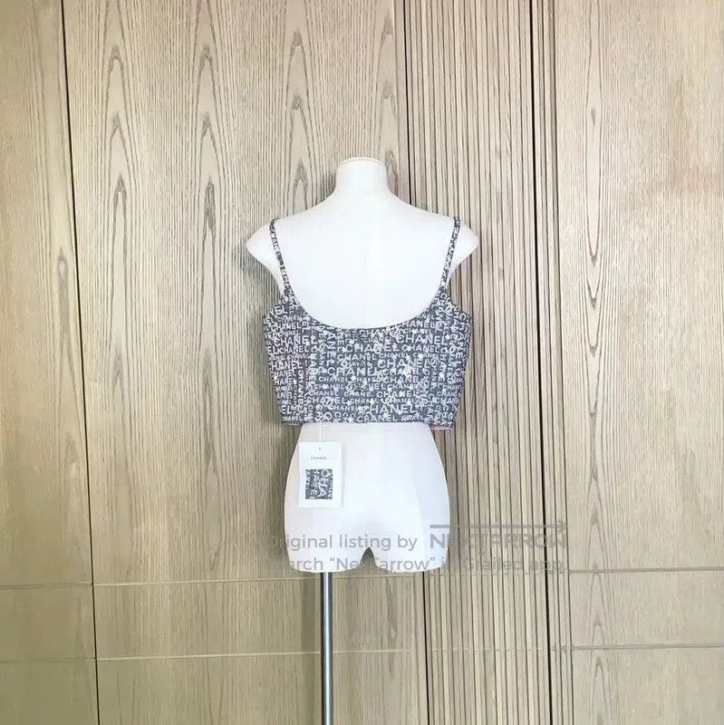 Chanel Chanel Summer Gray Embroidered Sequin Tank Top . Size S / US 4 / IT 40 - 2 Thumbnail