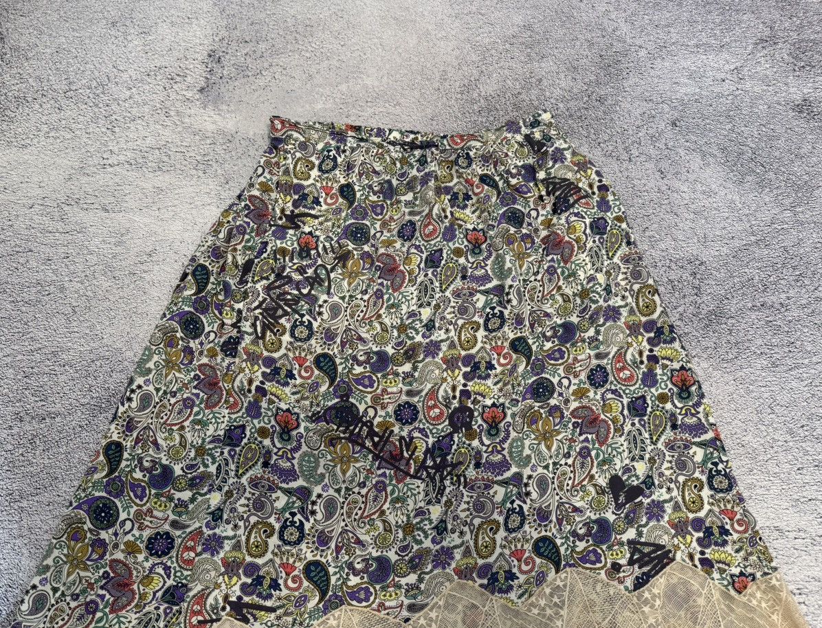 Zadig & Voltaire Zadig & Voltaire Joslin Mandala Skirt Lace Paisley Boho M- L Size 30" / US 8 / IT 44 - 12 Thumbnail