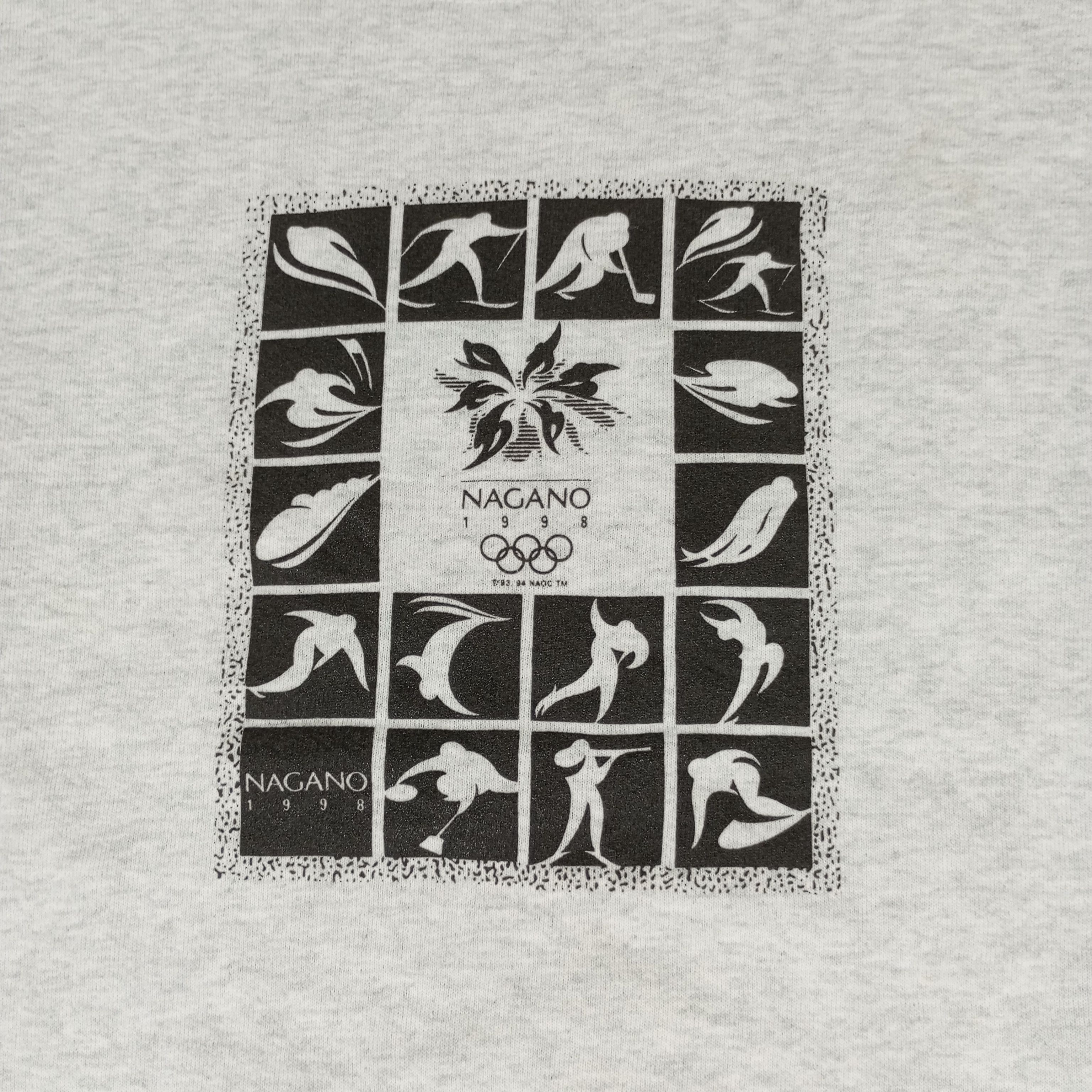 USA Olympics × Vintage Olympics Nagano 1998 Promo Style Vintage Sweatshirt Size US L / EU 52-54 / 3 - 2 Thumbnail