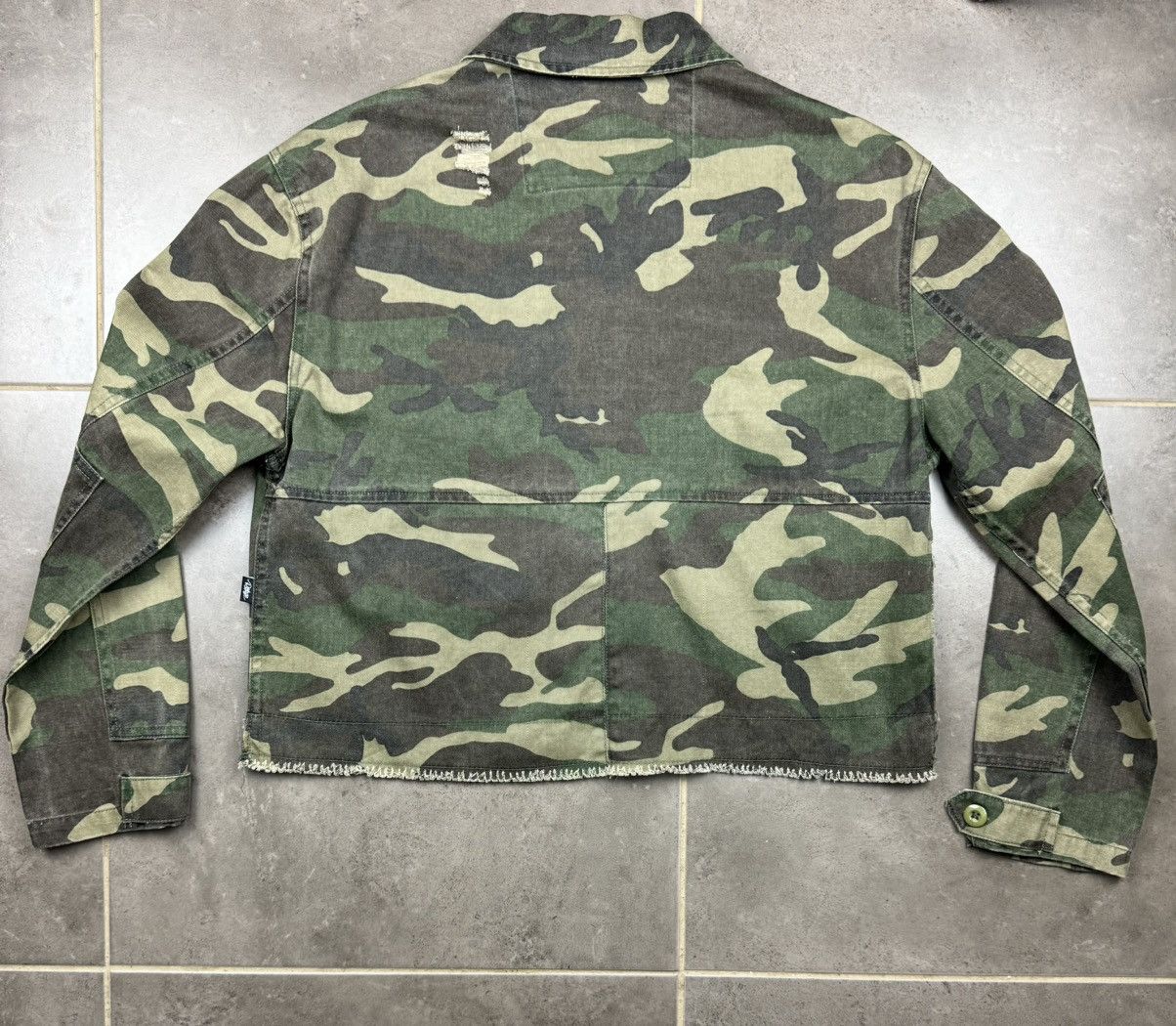 Vintage Refuge. XS size women’s military jumper (jacket) Size XS / US 0-2 / IT 36-38 - 12 Thumbnail