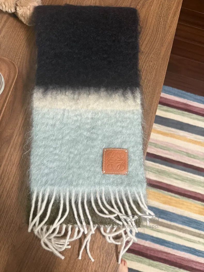 Loewe Loewe Ombre Mohair Scarf Size ONE SIZE - 2 Thumbnail