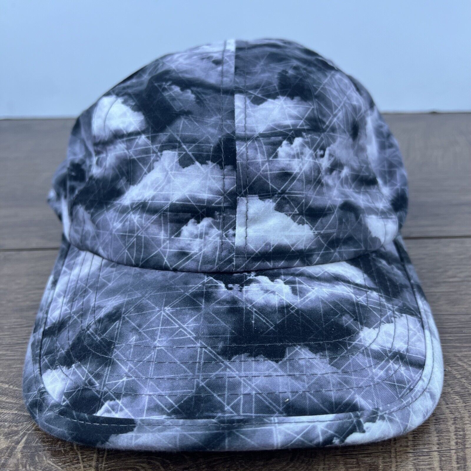 Other Gray Clouds Camo Hat Gray Adjustable Hat Gray Adult Size Hat Size ONE SIZE - 1 Thumbnail