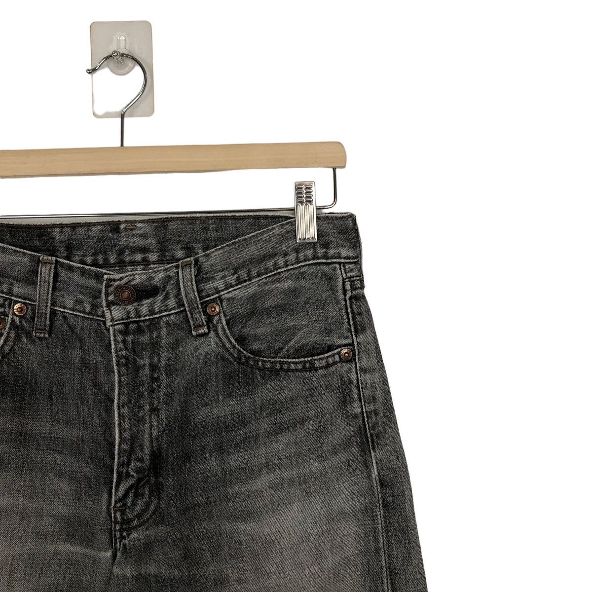 Levi's Vintage Clothing 🔥VINTAGE DISTRESSED DENIM JEANS LEVI’S LOT 505 Size US 28 / EU 44 - 4 Thumbnail