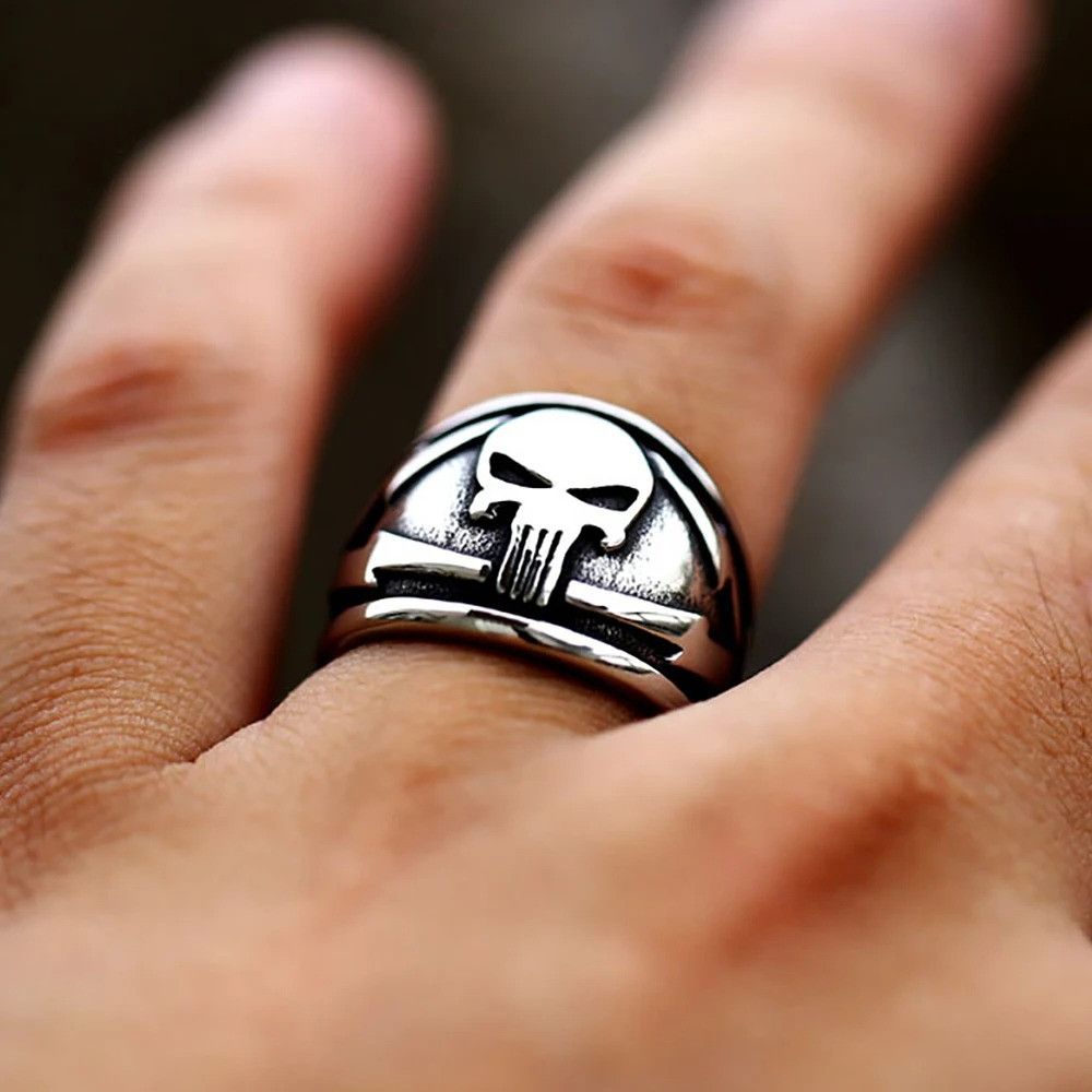 Other Skull Mask Ring For Men Size ONE SIZE - 1 Thumbnail