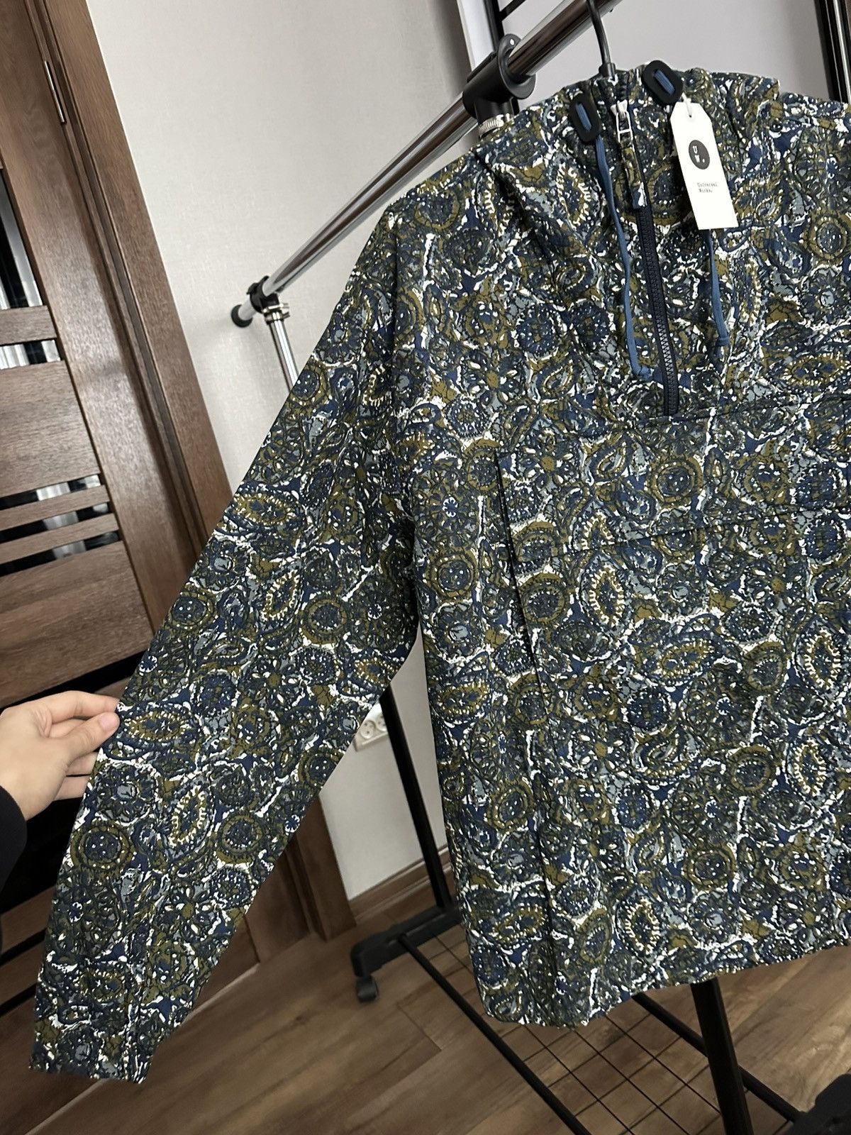 Universal Works Universal Works Navy Artist Anorak Jacket NEW Size US L / EU 52-54 / 3 - 6 Thumbnail