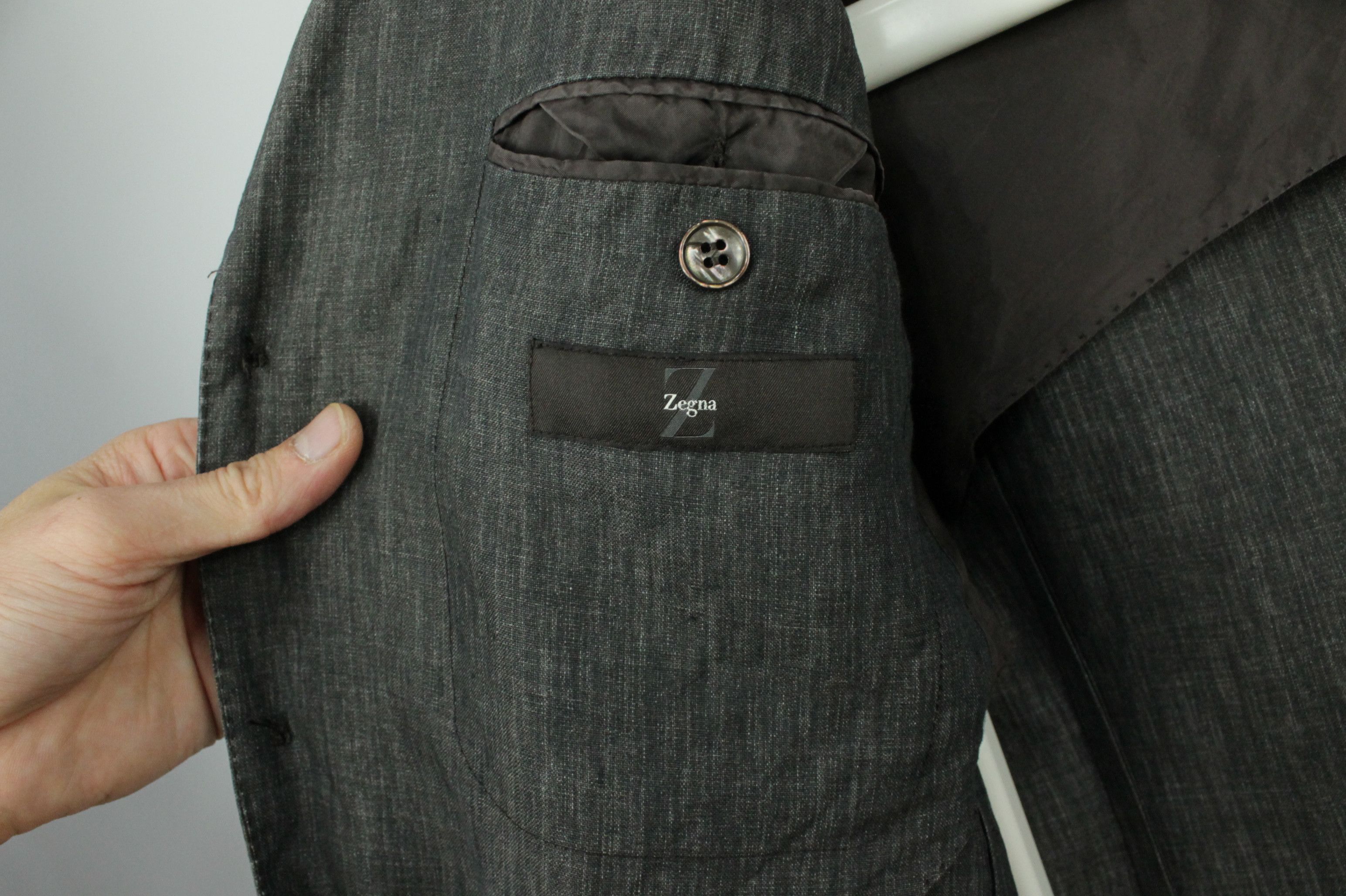 Ermenegildo Zegna × Z Zegna Ermenegildo Z Zegna Pure Linen Sport Coat Blazer Jacket Size US M / EU 48-50 / 2 - 7 Thumbnail