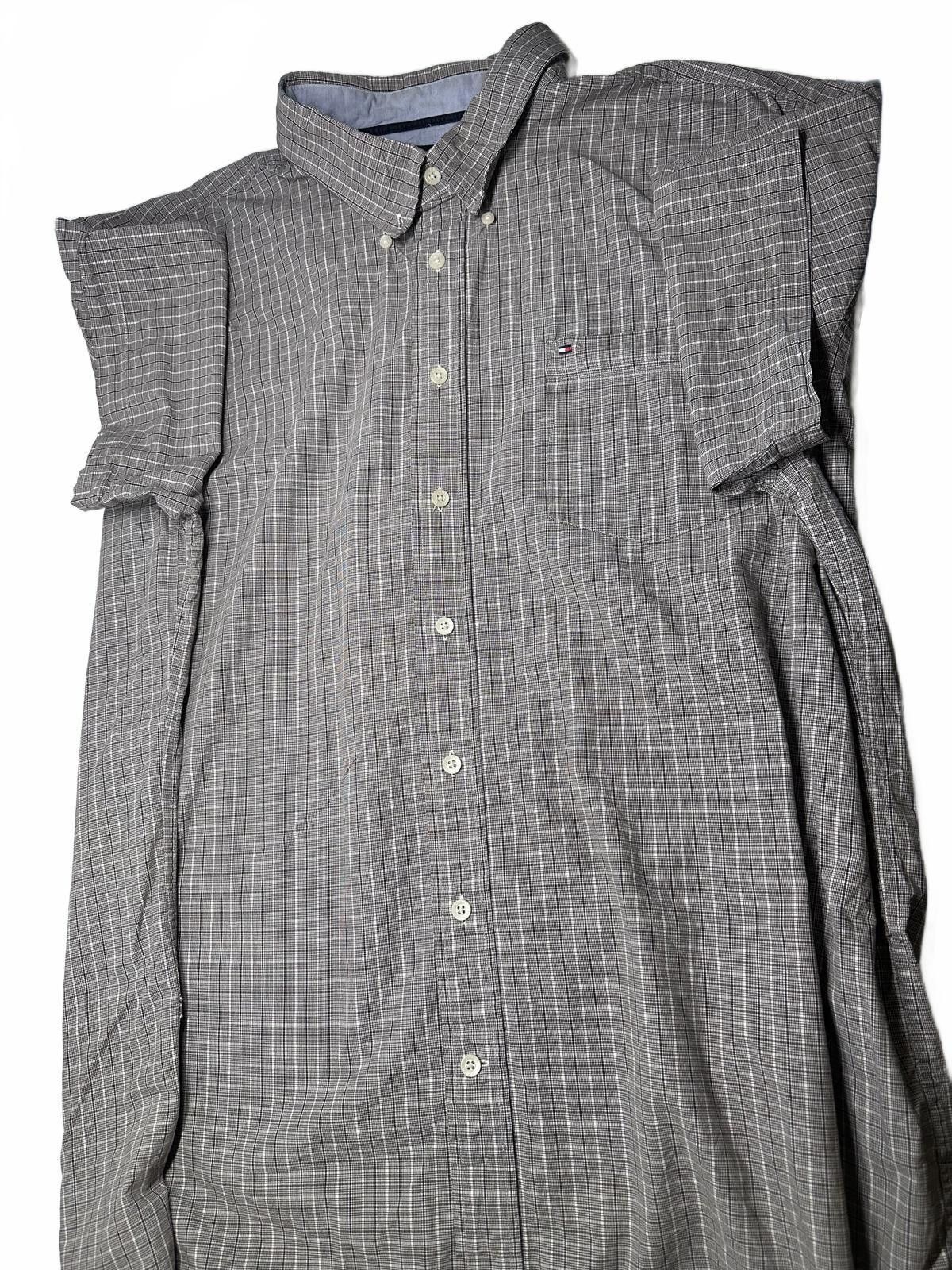 Tommy Hilfiger Tommy Hilfiger Short Sleeve Plaid Shirt Size US XXL / EU 58 / 5 - 3 Thumbnail