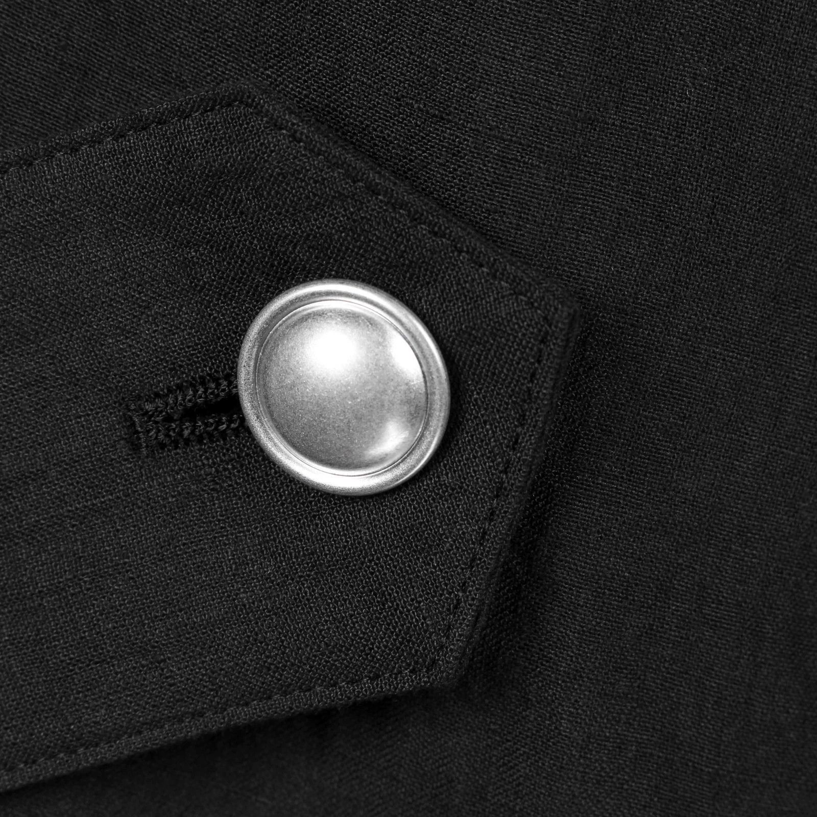 Yohji Yamamoto Yohji Yamamoto 24SS Silver Buckle Embroidered Runway Pants Size US 32 / EU 48 - 8 Thumbnail
