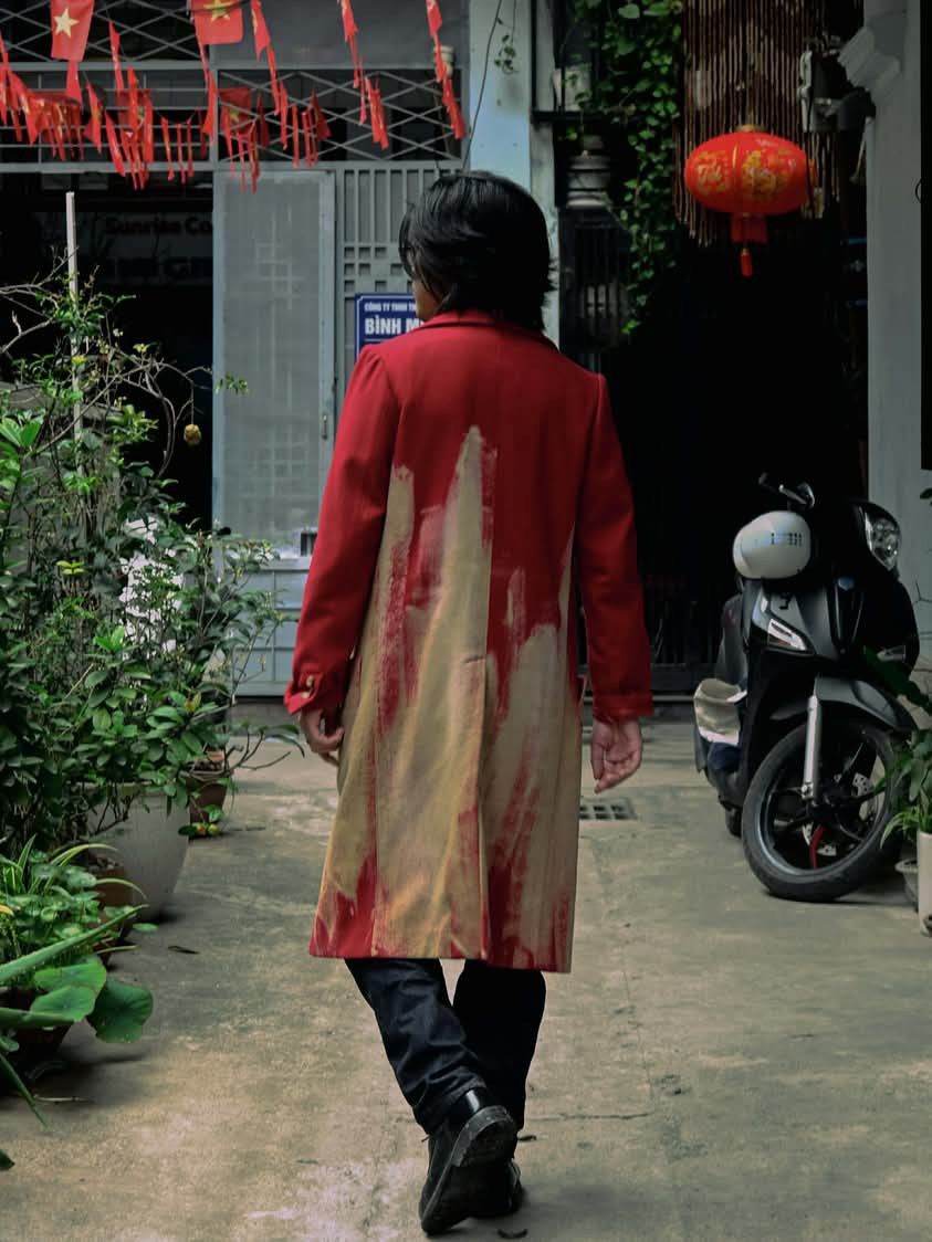 Yohji Yamamoto Yohji Yamamoto Y's SS08 Bleached Red Coat Size US M / EU 48-50 / 2 - 13 Thumbnail