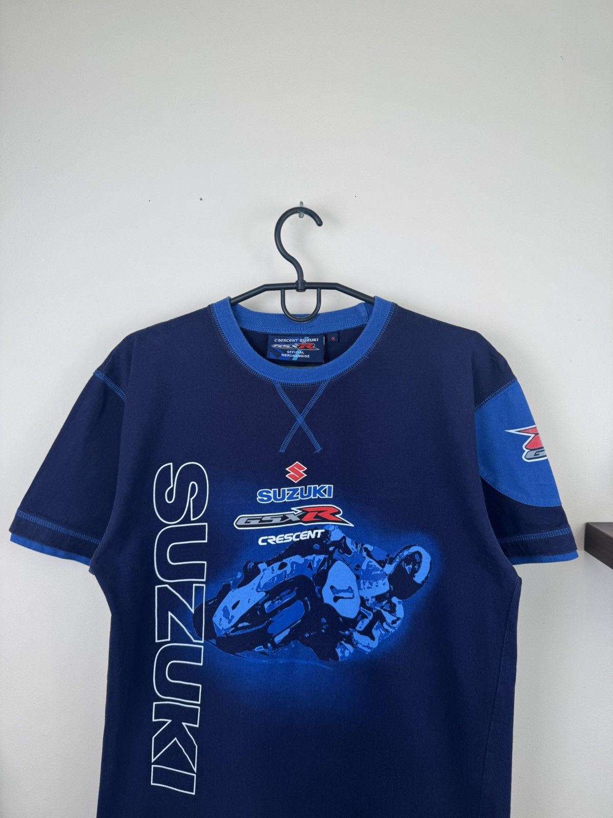 Other Vintage Suzuki T shirt GSXR Blue Motosport Racing M Biker Size US M / EU 48-50 / 2 - 7 Thumbnail