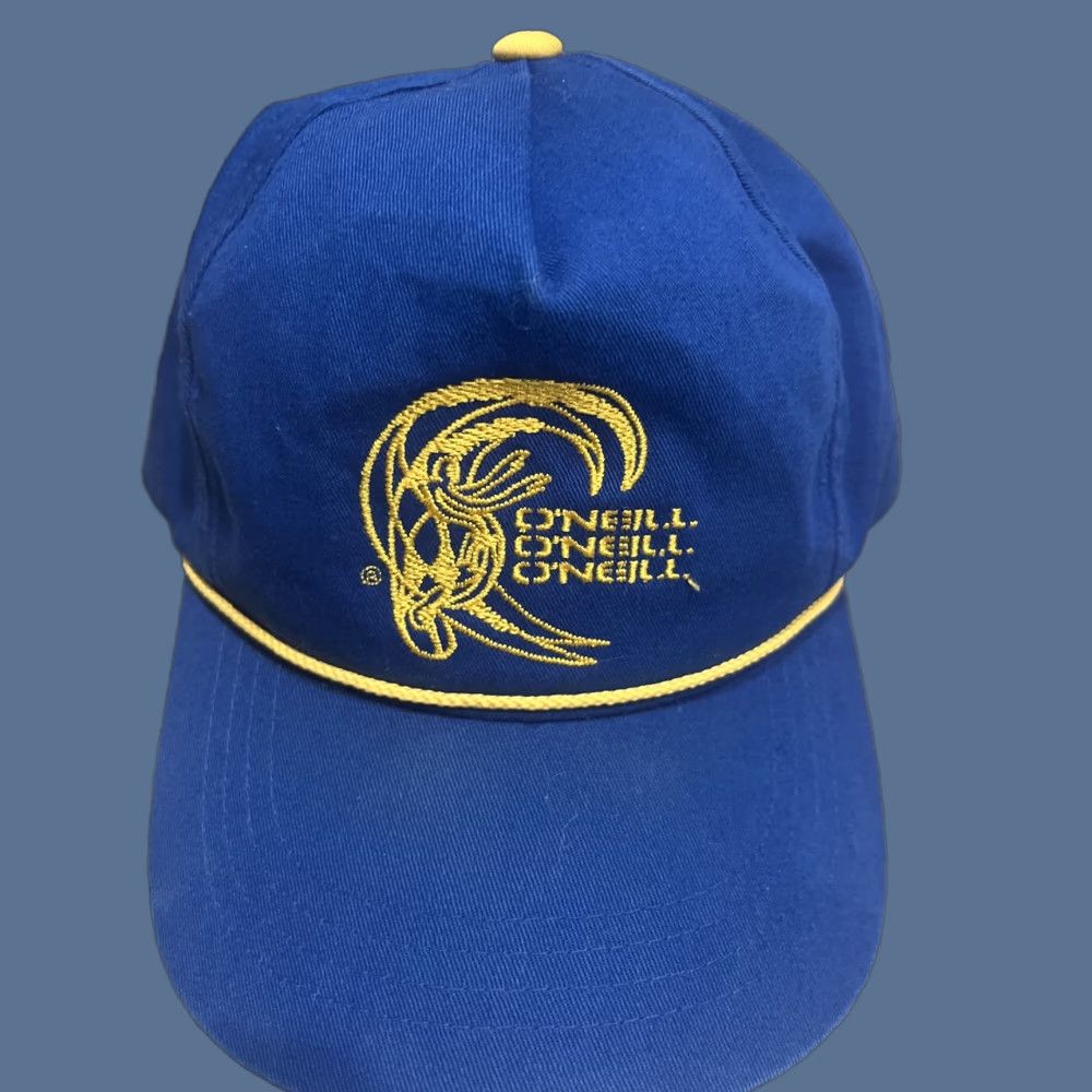 O'Neill VINTAGE O'Neill Hat Cap Blue Adult Adjustable Baseball Cap Men One Size Blue Adjustable Size ONE SIZE - 1 Thumbnail