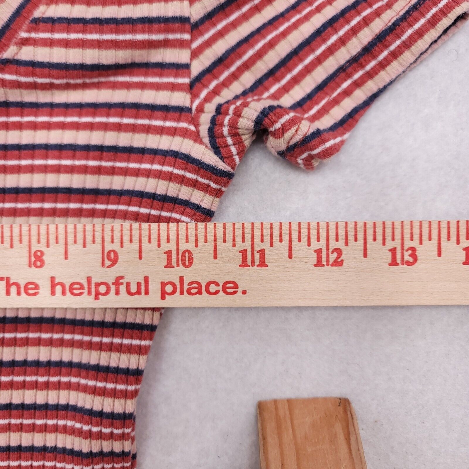 Hollister Hollister Short Sleeve Shirt Women Size XS Red White Striped Size XS / US 0-2 / IT 36-38 - 8 Thumbnail