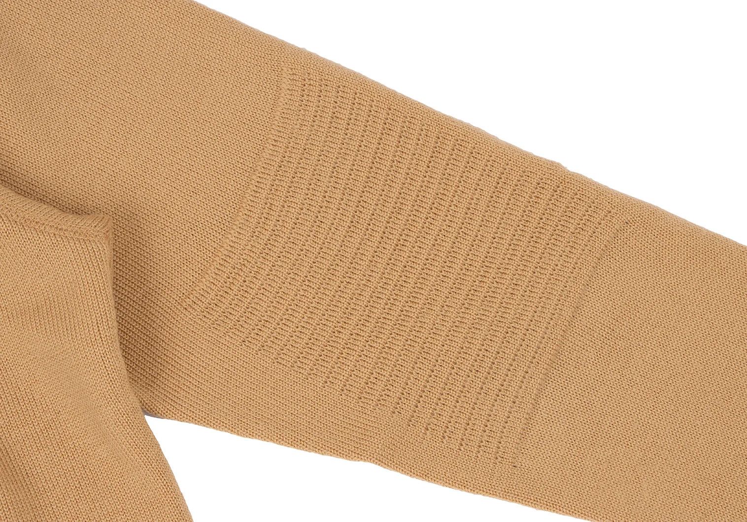 Issey Miyake Elbow Knit Wool Blend Pullover in Beige Size L Size US L / EU 52-54 / 3 - 8 Thumbnail