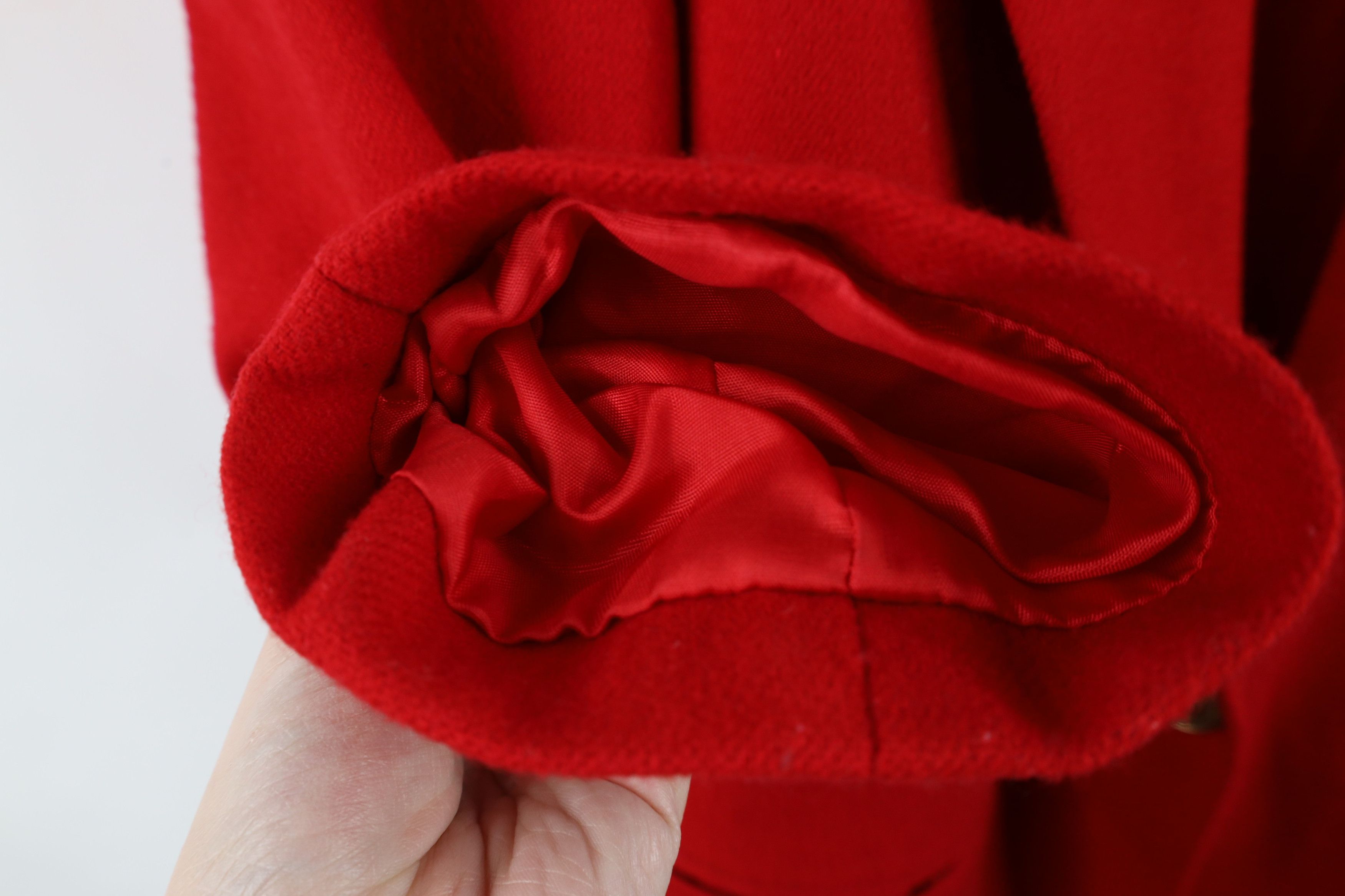 Vintage Vintage 90s Streetwear One Button Blazer Suit Jacket Red Size XXL / US 16-18 / IT 52-54 - 7 Thumbnail