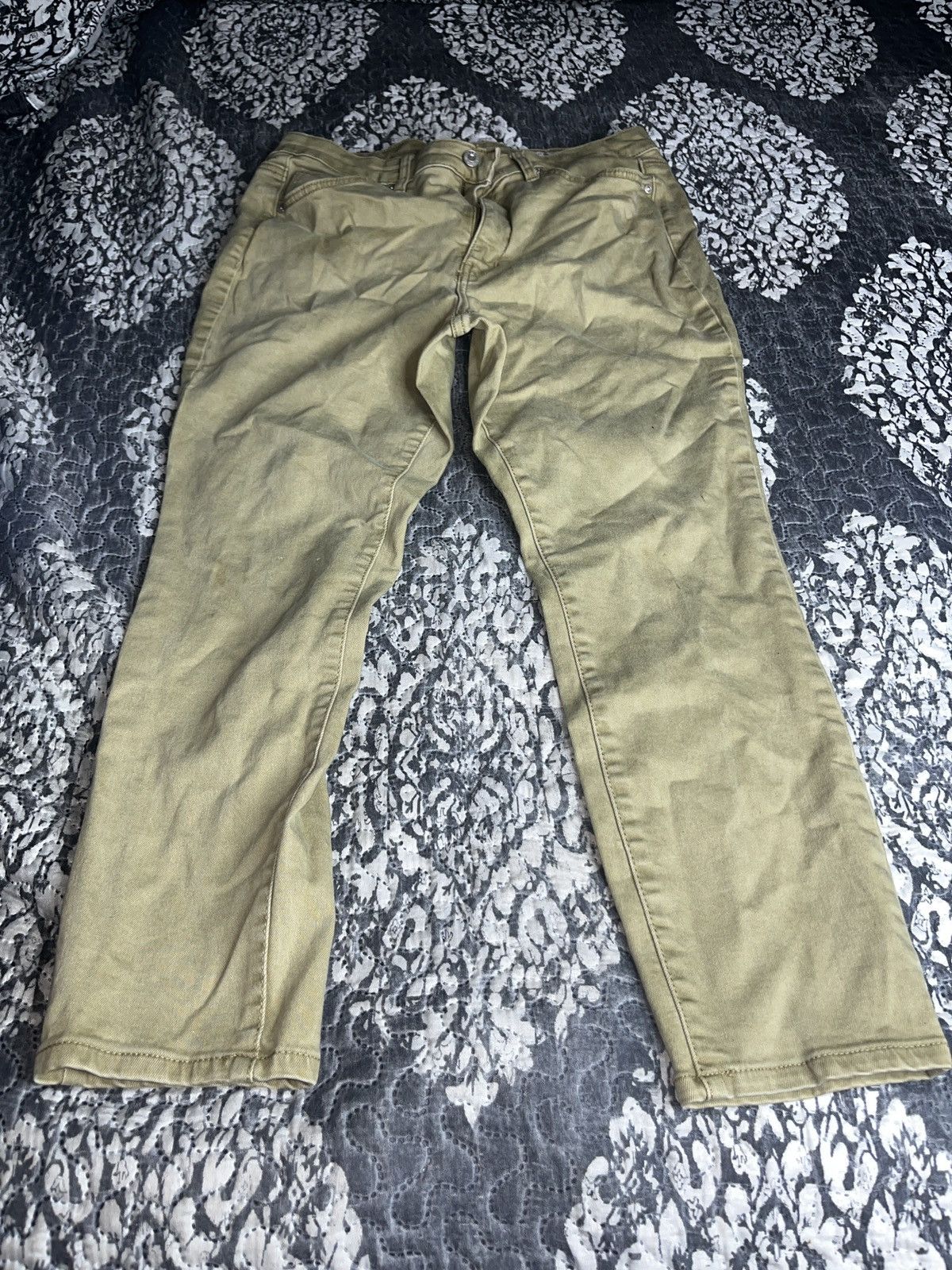 Other Wonderly Olive-Tan Men's Chinos Size 36" / US 14 / IT 50 - 1 Thumbnail