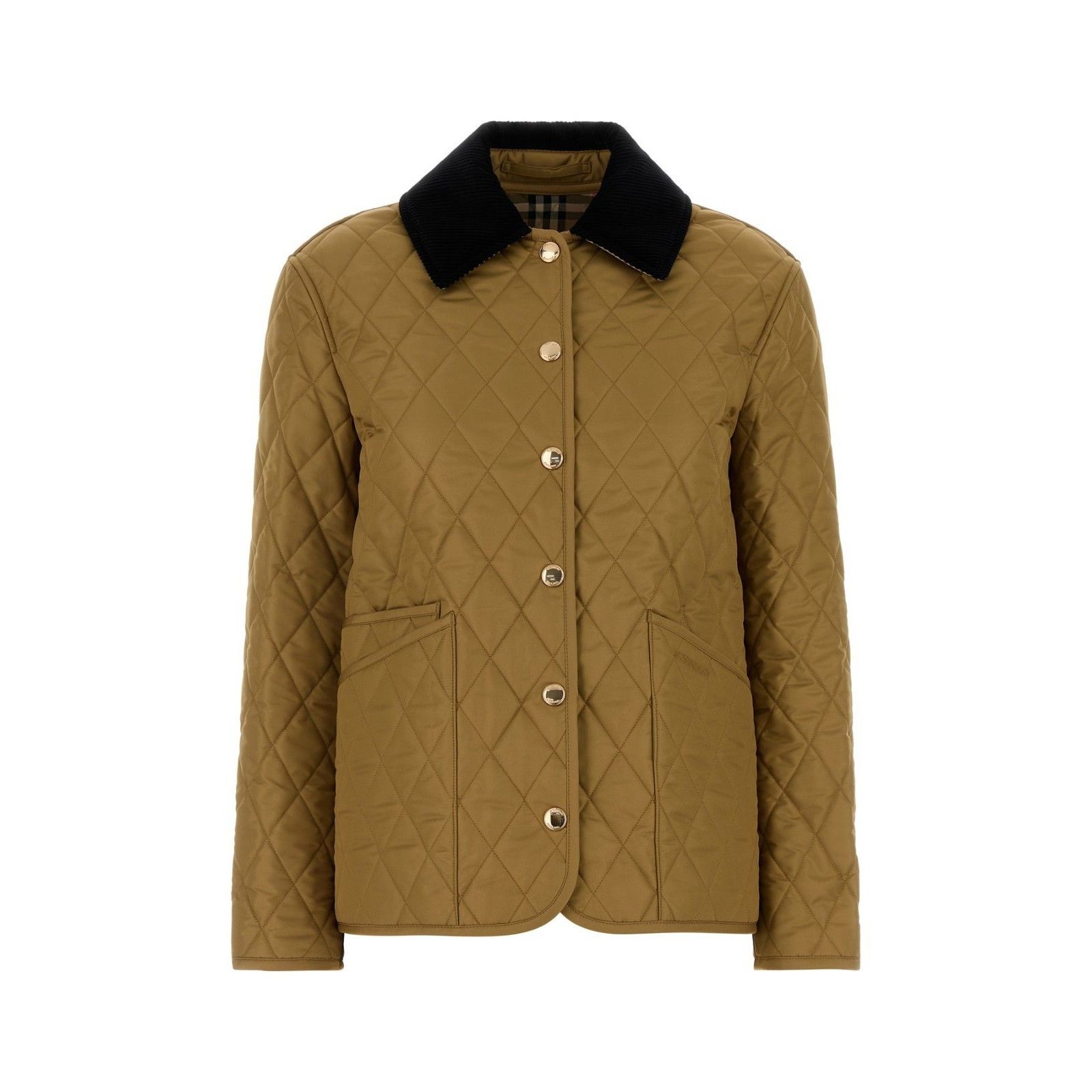 Burberry BURBERRY Biscuit Quilted Nylon Jacket New And Authentic (Wom Size M / US 6-8 / IT 42-44 - 1 Thumbnail