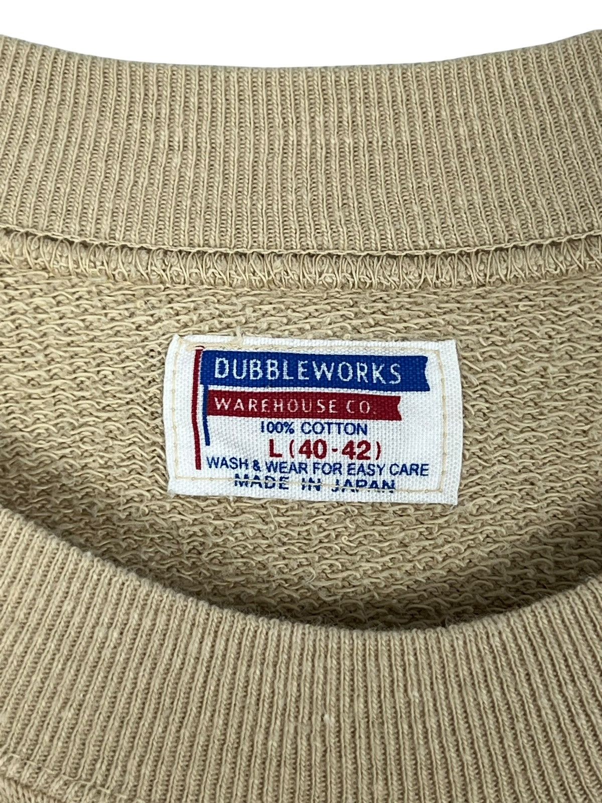 Japanese Brand Vintage Double Works Short Sleeve Sweatshirt Size US L / EU 52-54 / 3 - 6 Thumbnail