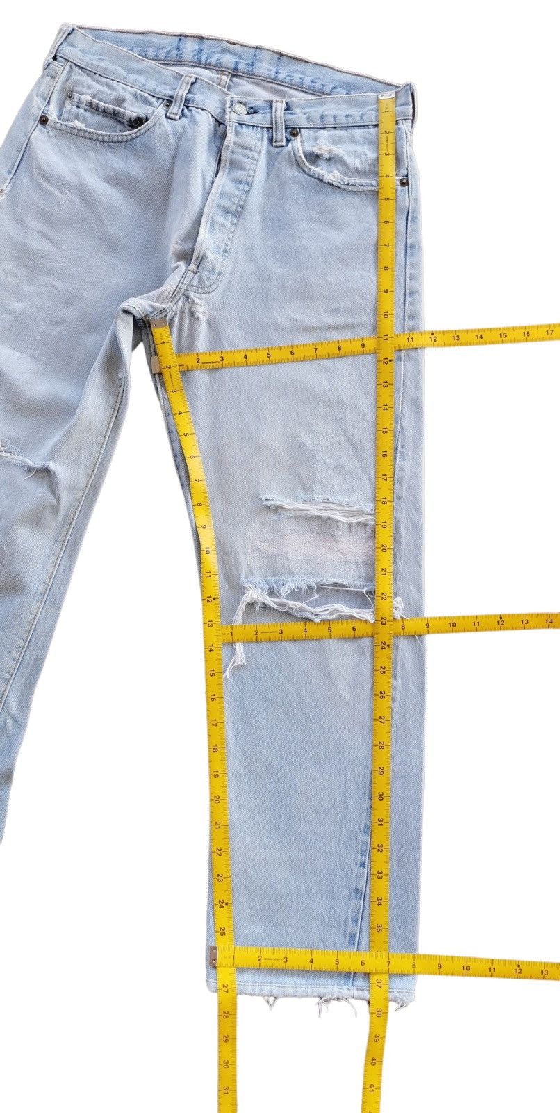 Levi's × Undercover × Vintage Levis Vintage Selvedge 80s Rare Item Size US 31 - 11 Thumbnail