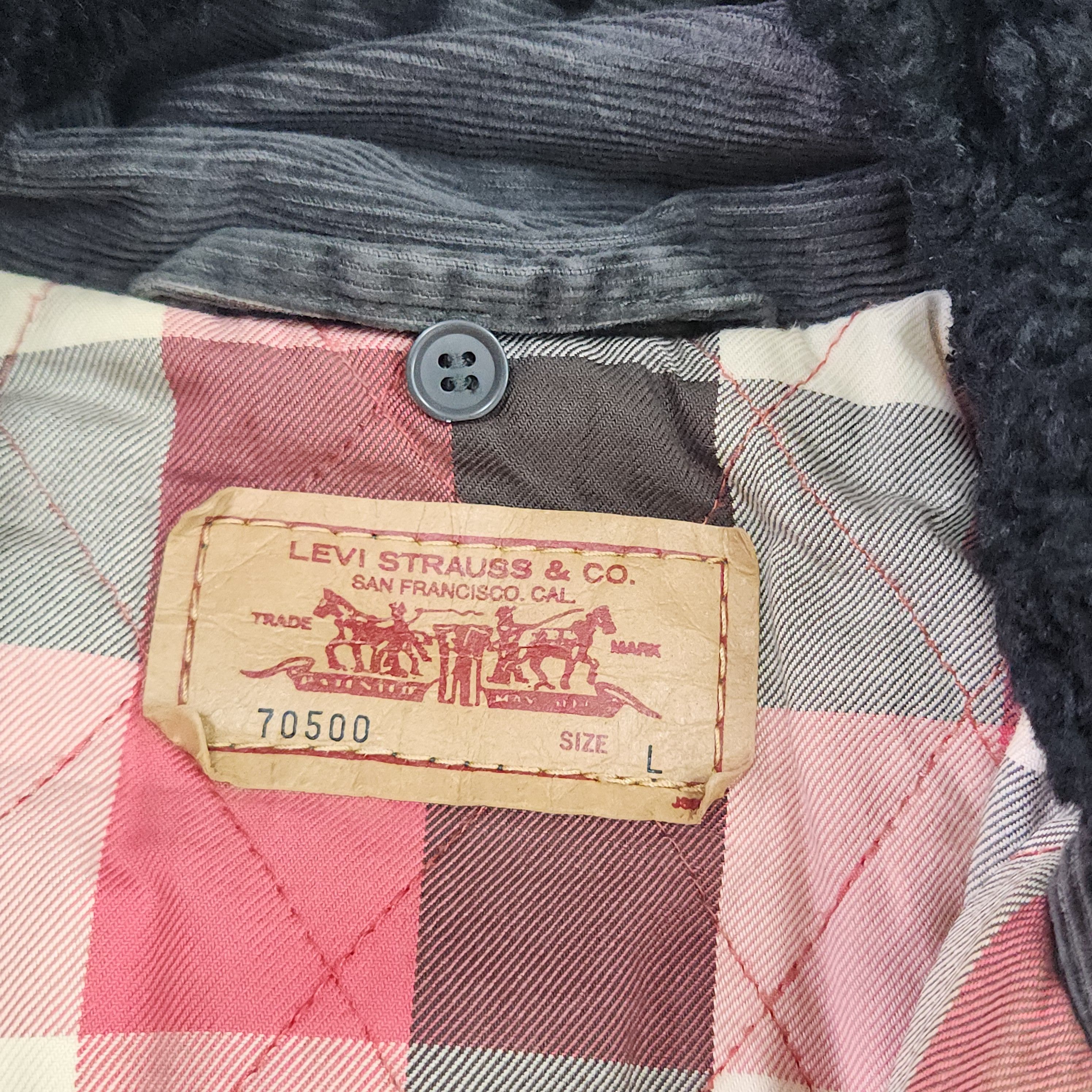 Levi's × Levi's Vintage Clothing Levis Trucker 70500 Blankets Jacket Size US L / EU 52-54 / 3 - 16 Thumbnail