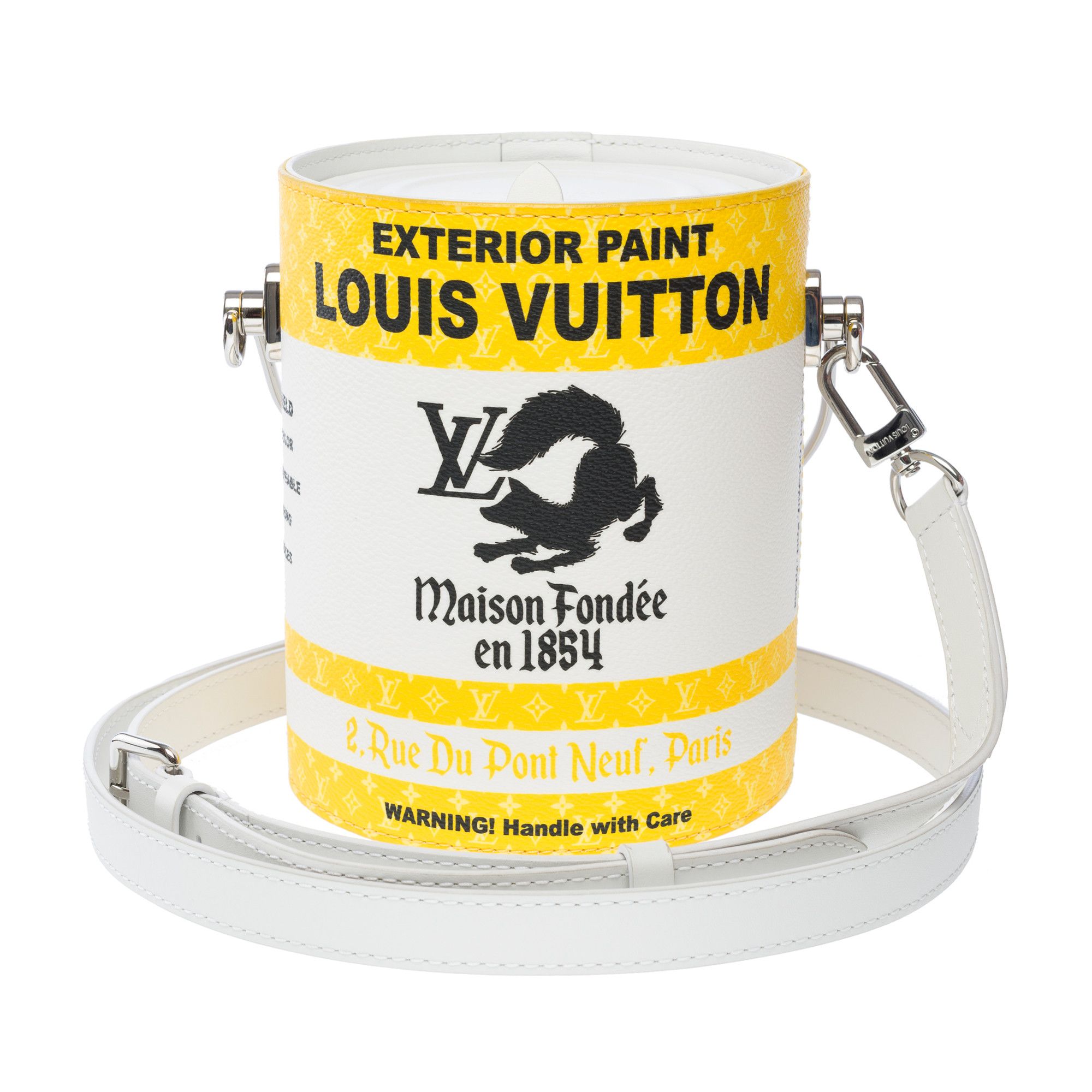 Louis Vuitton LOUIS VUITTON Bag with Paint Bucket Graphic Size ONE SIZE - 3 Thumbnail