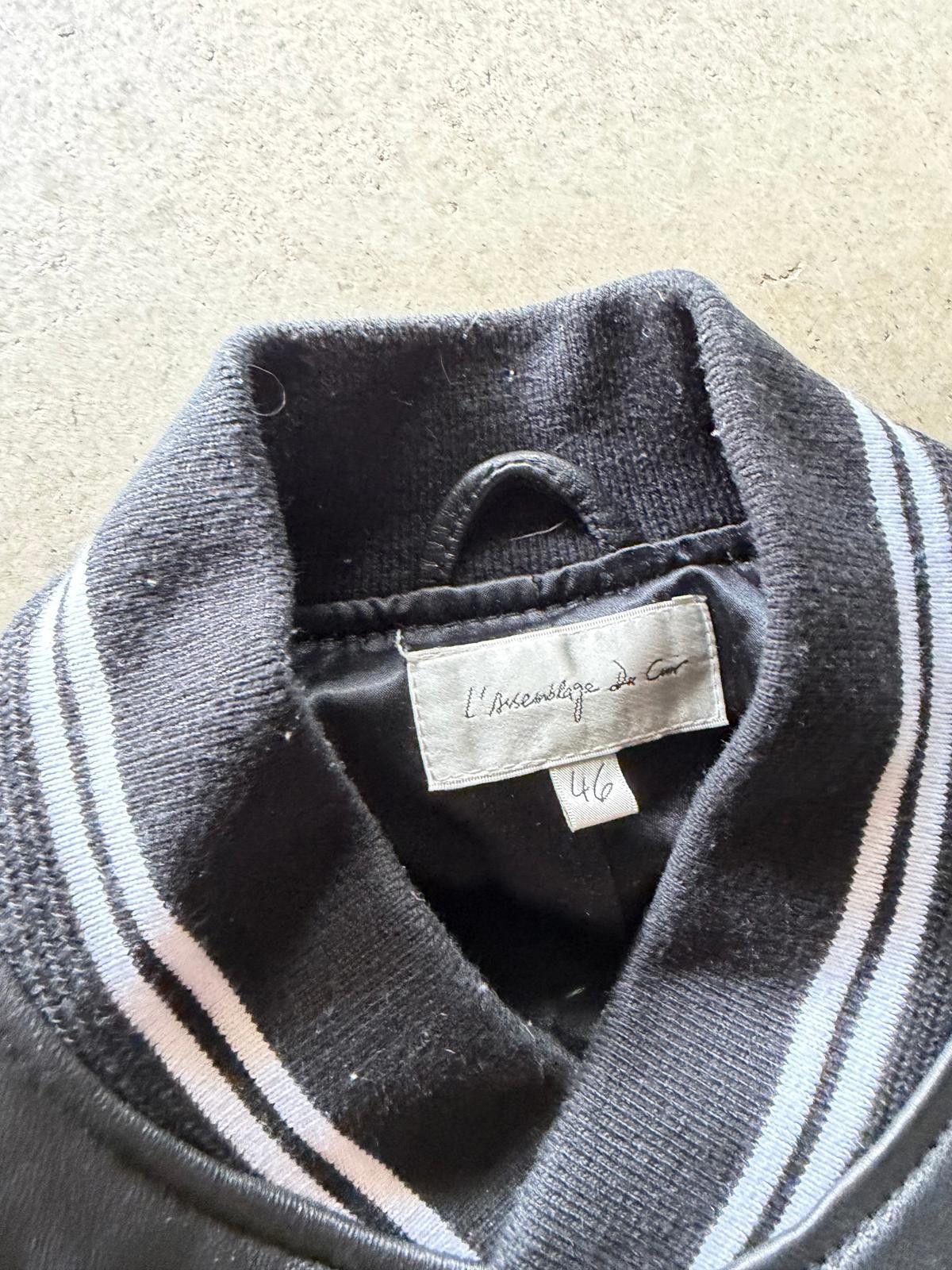 Other LAssemblage De Cuir Black Leather Jacket Sz S Size US S / EU 44-46 / 1 - 4 Thumbnail