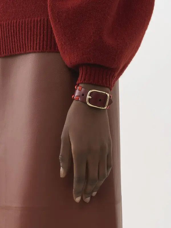 Chloe o1loc1c1024 Mony Bracelet in Red Size ONE SIZE - 3 Thumbnail