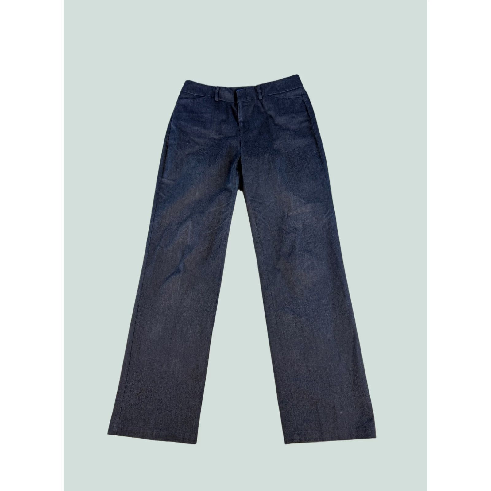 Dockers DOCKERS Women's Metro Trousers Pants Size 6 Gray Straight Leg Stretch Size 28" / US 6 / IT 42 - 1 Thumbnail