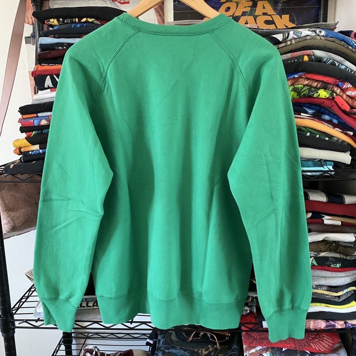 Supreme Supreme Harlem Crewneck Raglan Sweatshirt Green 2012 Size US M / EU 48-50 / 2 - 4 Thumbnail