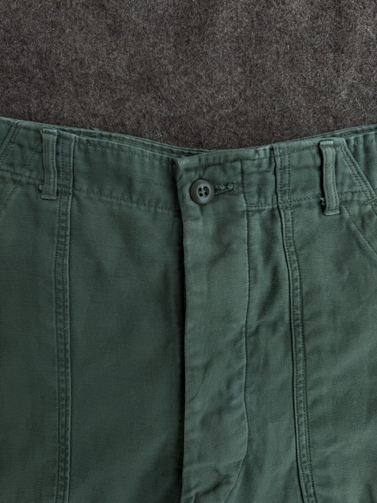 Other US Army Vietnam War Era Sateen OG-107 Shorts Size US 32 / EU 48 - 4 Thumbnail