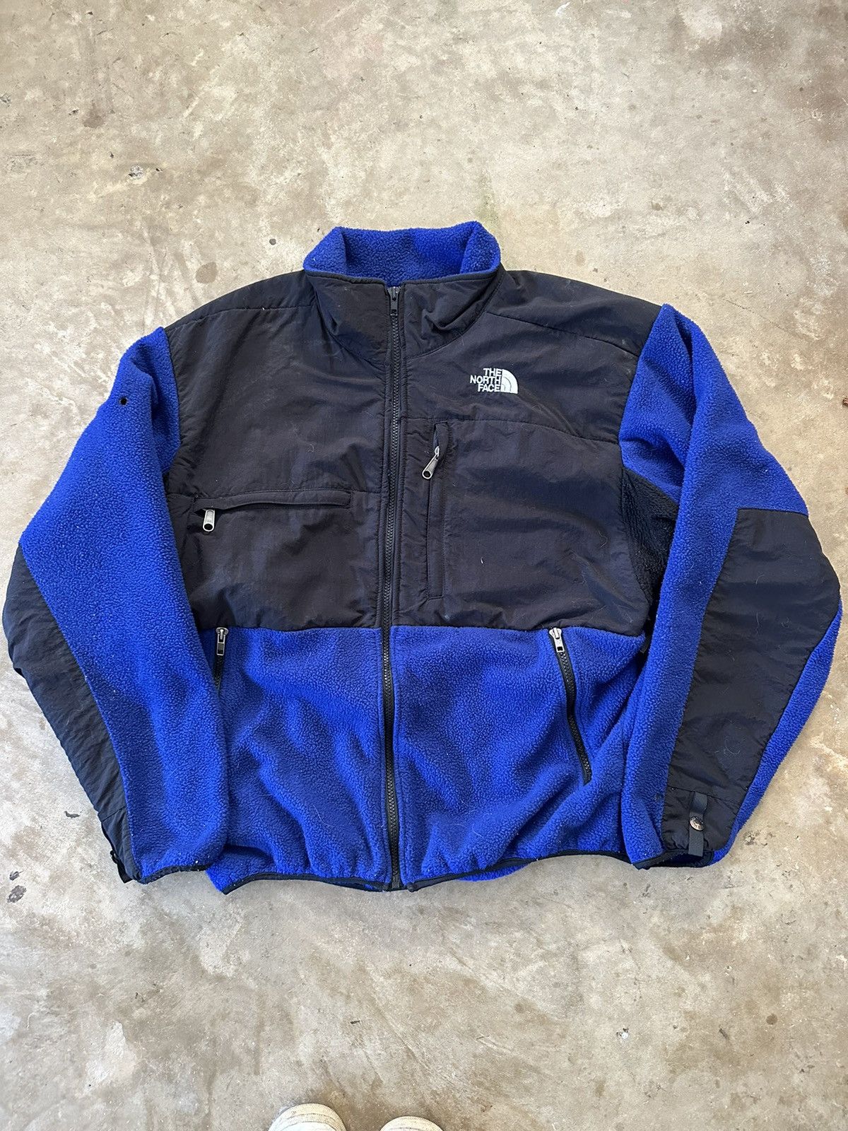 image of 90's The North Face Blue Denali Fleece Size Large, Men's