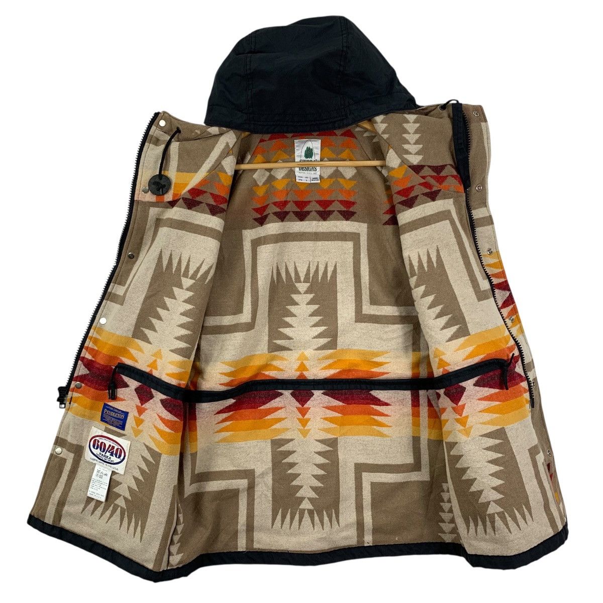 Pendleton Vintage PENDLETON x SIERRA DESIGN Usa60/40 Navajo Aztec Coat Size US L / EU 52-54 / 3 - 1 Thumbnail