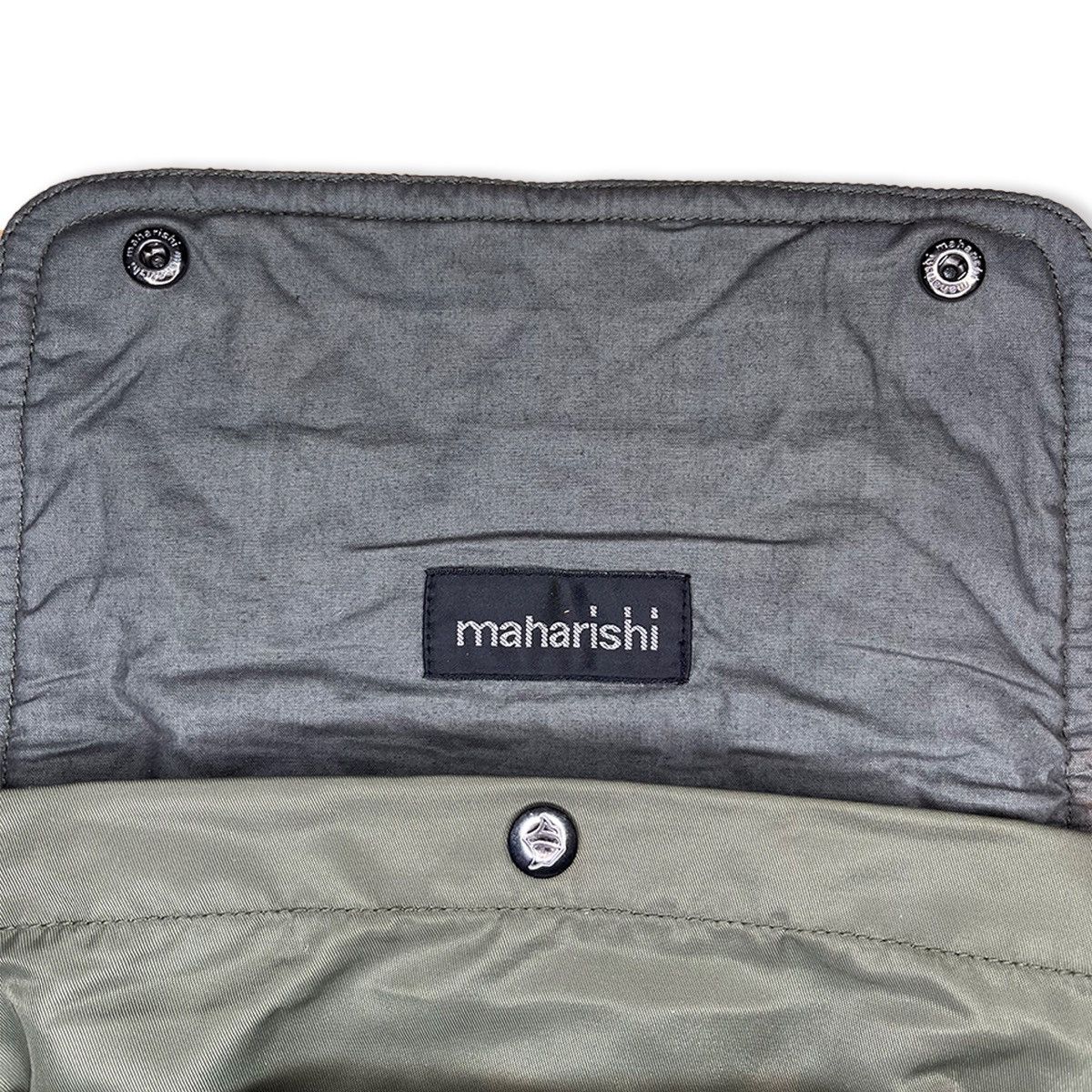 Maharishi 2018 Maharishi Quilted Flight Nylon Cross Body Bag Size ONE SIZE - 5 Thumbnail