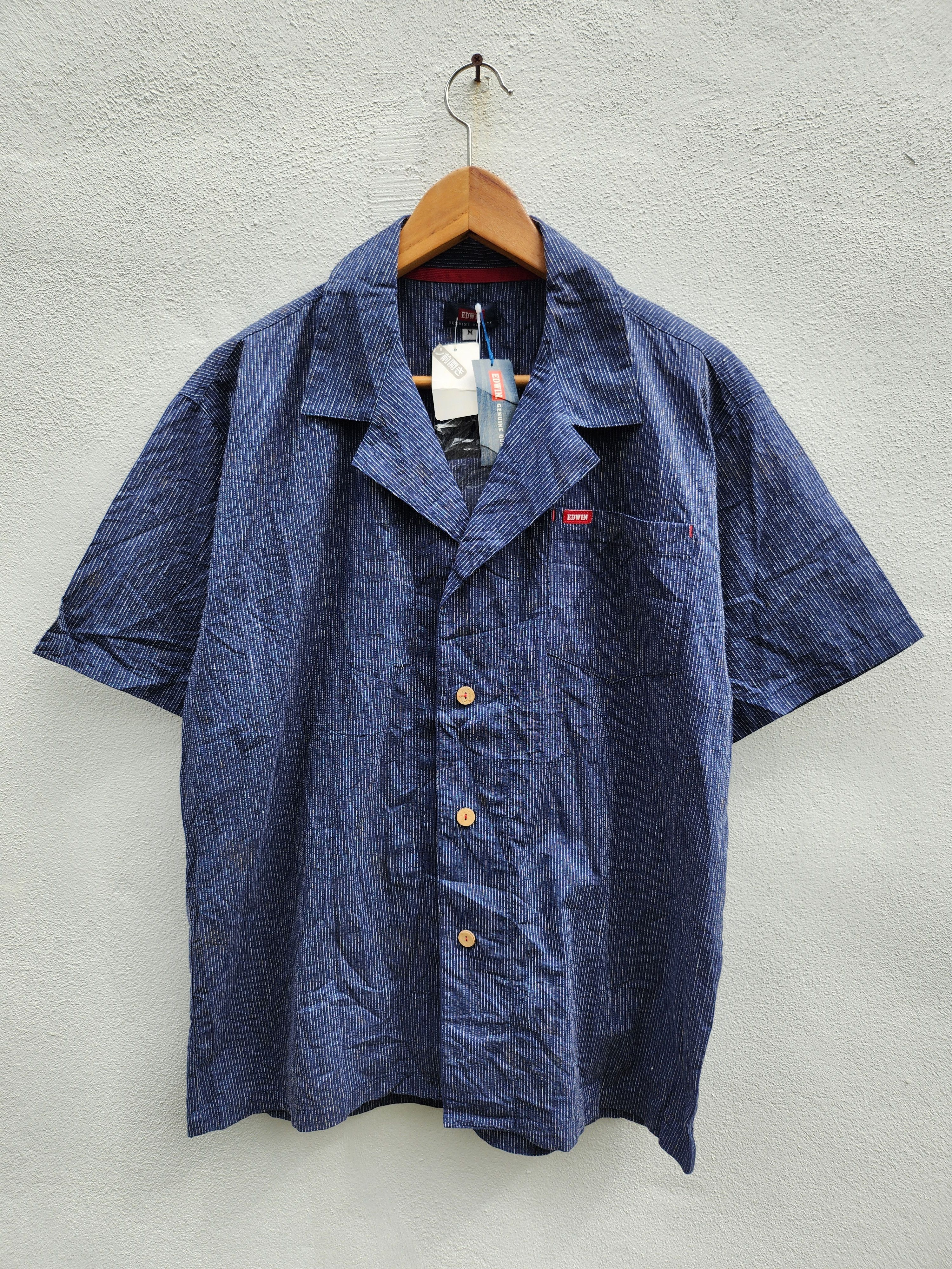 Japanese Brand 💥Edwin NWT Aloha Style Shirt Size US M / EU 48-50 / 2 - 1 Thumbnail