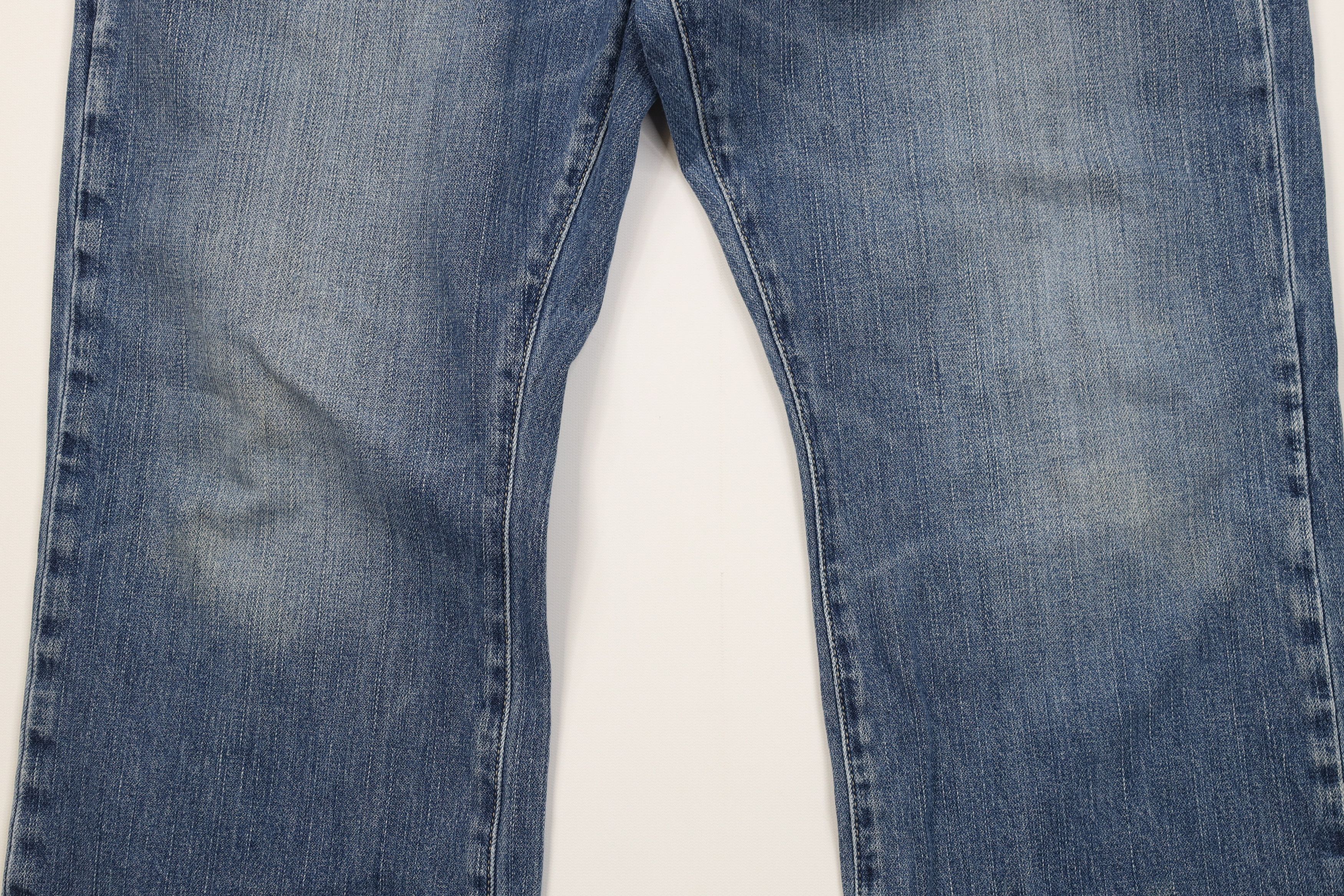 Express Vintage Y2K Express X2 Denim Bootcut Flared Wide Leg Jeans Size US 36 / EU 52 - 3 Thumbnail