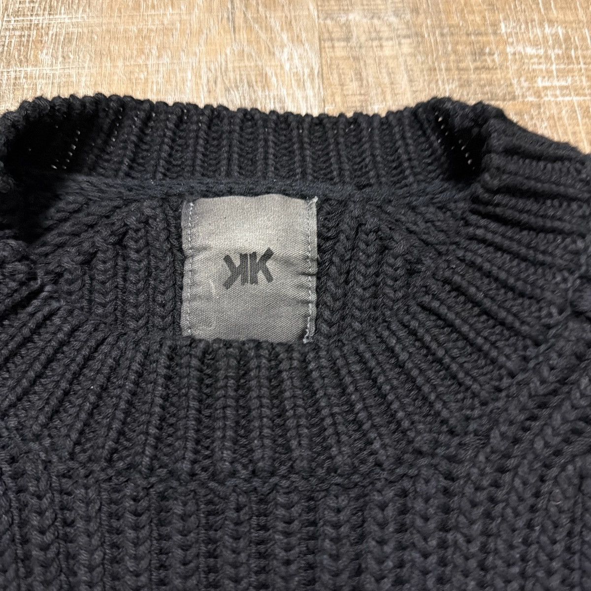 K-Two Studios Ktwo Studios black V2 Fisherman knit Size US M / EU 48-50 / 2 - 3 Thumbnail