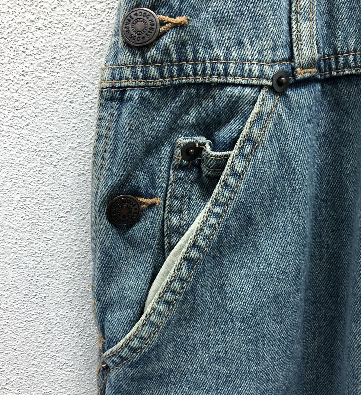 Japanese Brand Vintage Dog House Overalls Size US 32 / EU 48 - 8 Thumbnail