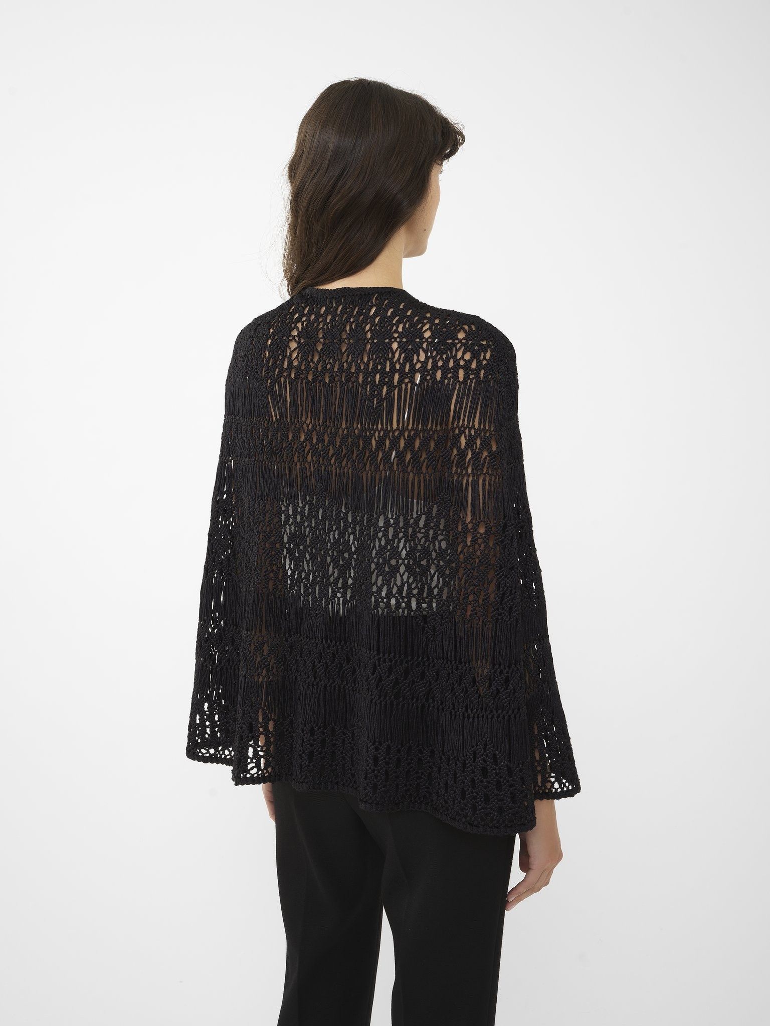 Chloe o1loc1c0325 CHC24 Coat in Black Size S / US 4 / IT 40 - 4 Thumbnail