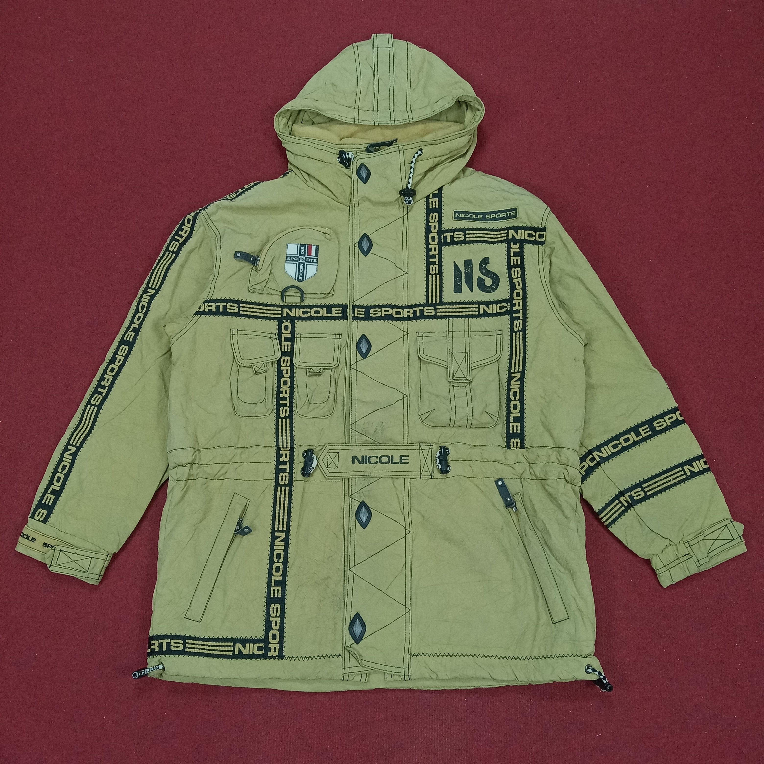 Nicole Miller × Vintage Nicole Sports Ski Team Jacket Sportwear Style Size US XL / EU 56 / 4 - 1 Thumbnail