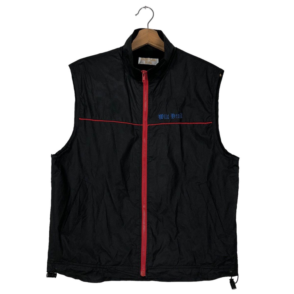 Japanese Brand 🔥90’s Wild Devil Vest Big Logo Embroidery Size US M / EU 48-50 / 2 - 3 Thumbnail