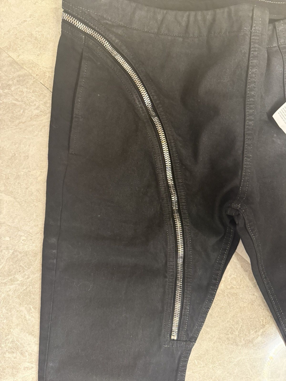 Rick Owens Drkshdw Rick Owens Drkshadw air cut wax denim Size US 34 / EU 50 - 7 Thumbnail