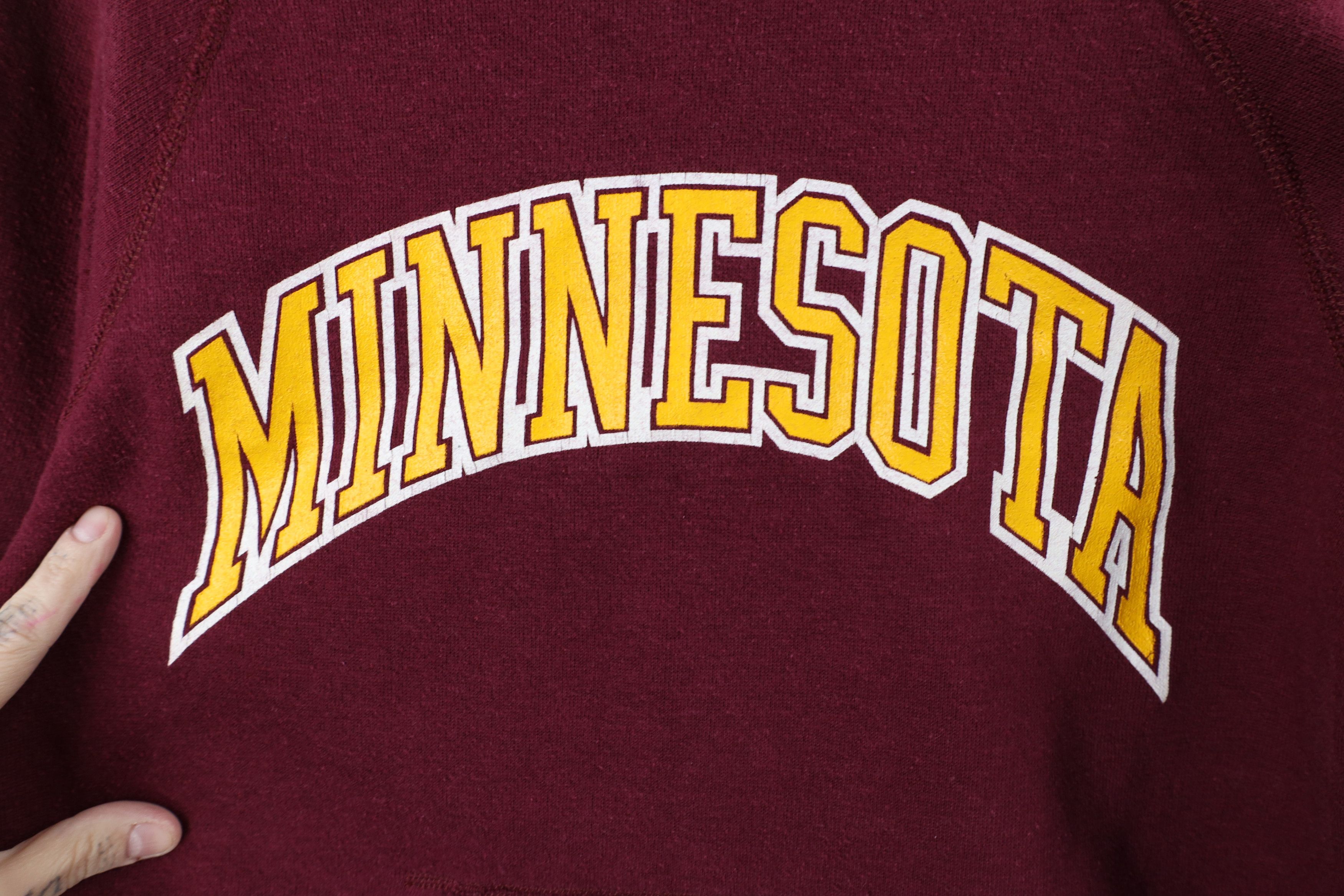 Vintage Vintage 70s 80s University of Minnesota Hoodie Sweatshirt Size US M / EU 48-50 / 2 - 6 Thumbnail