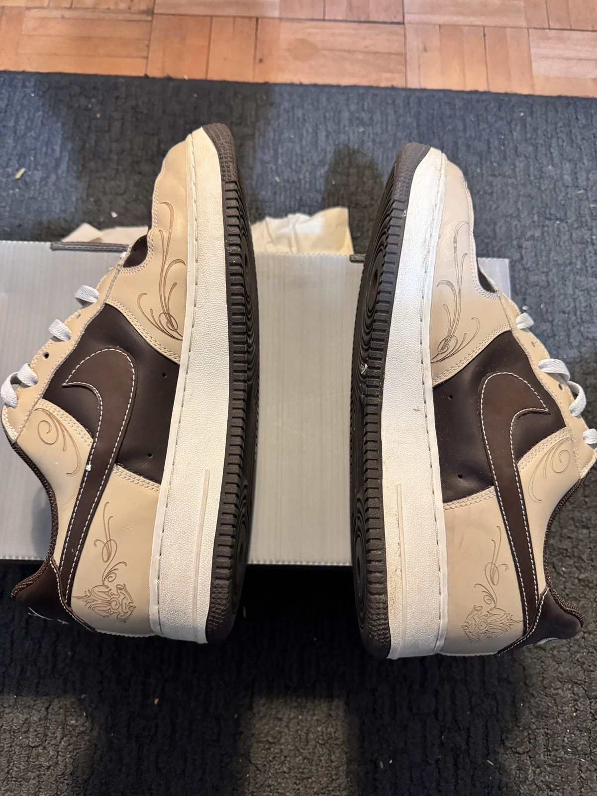 Nike Air Force 1 Brown Pride | Grailed